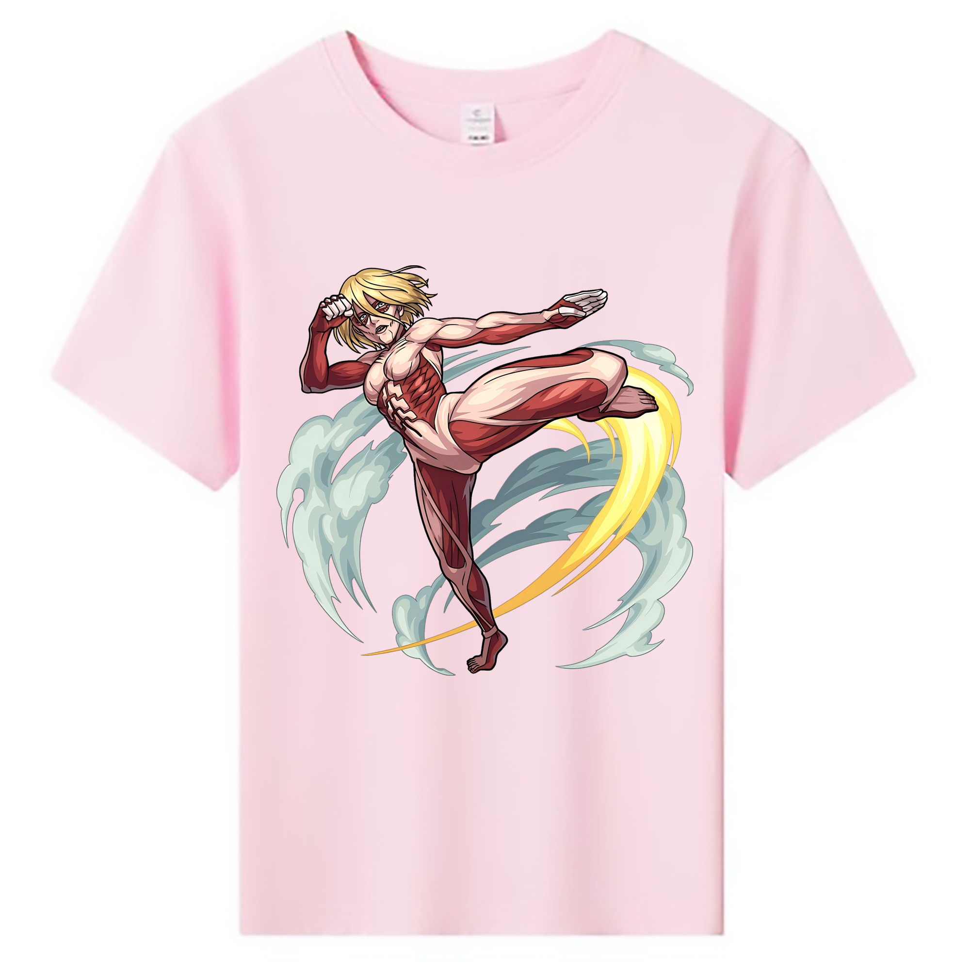 （画像用） 進撃の巨人 Attack on Titan 綿100％キッズTシャツ（フロントプリント）