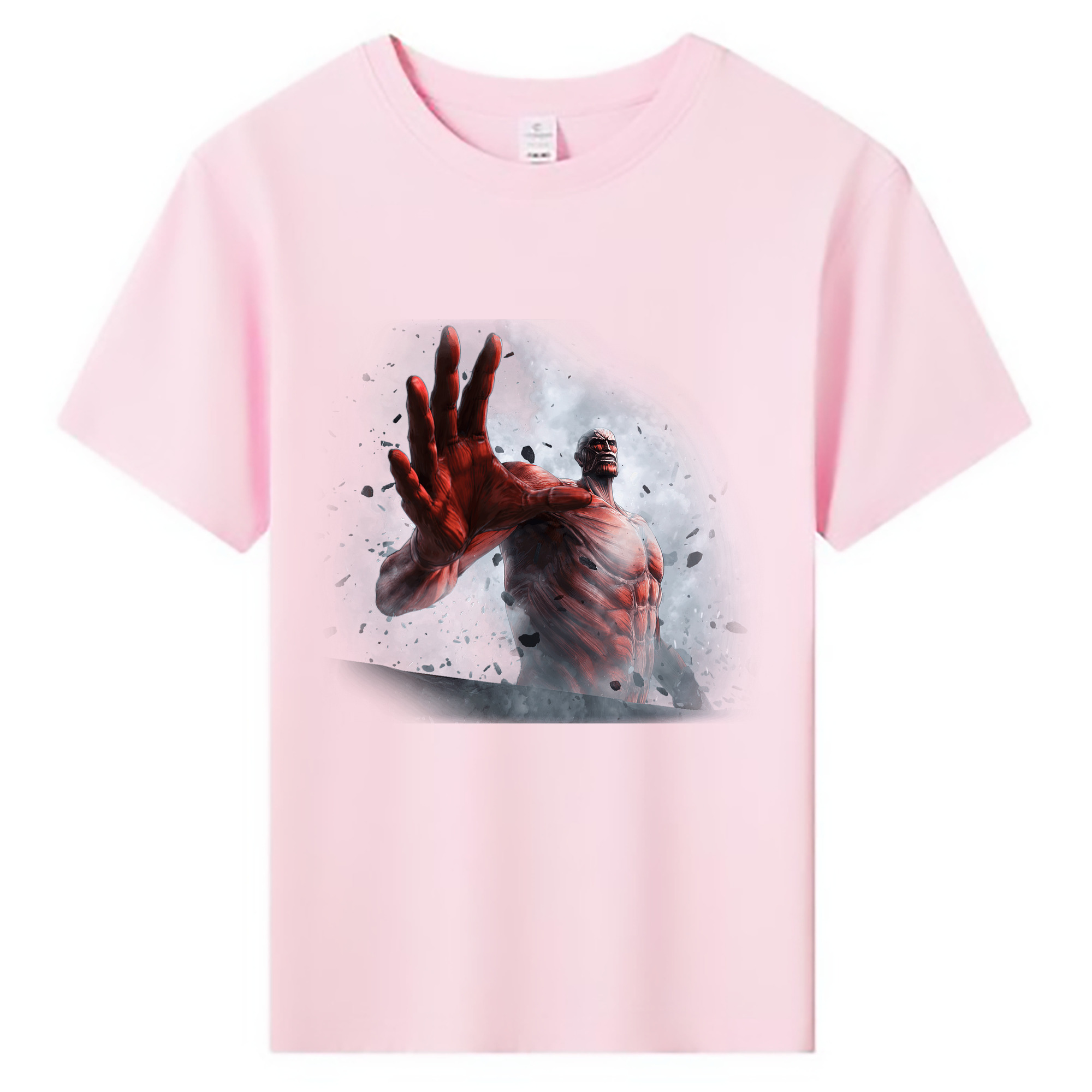 （画像用） 進撃の巨人 Attack on Titan 綿100％キッズTシャツ（フロントプリント）