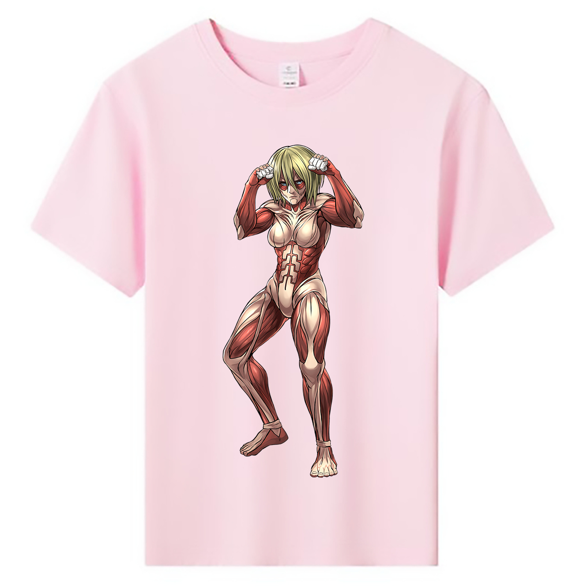 （画像用） 進撃の巨人 Attack on Titan 綿100％キッズTシャツ（フロントプリント）