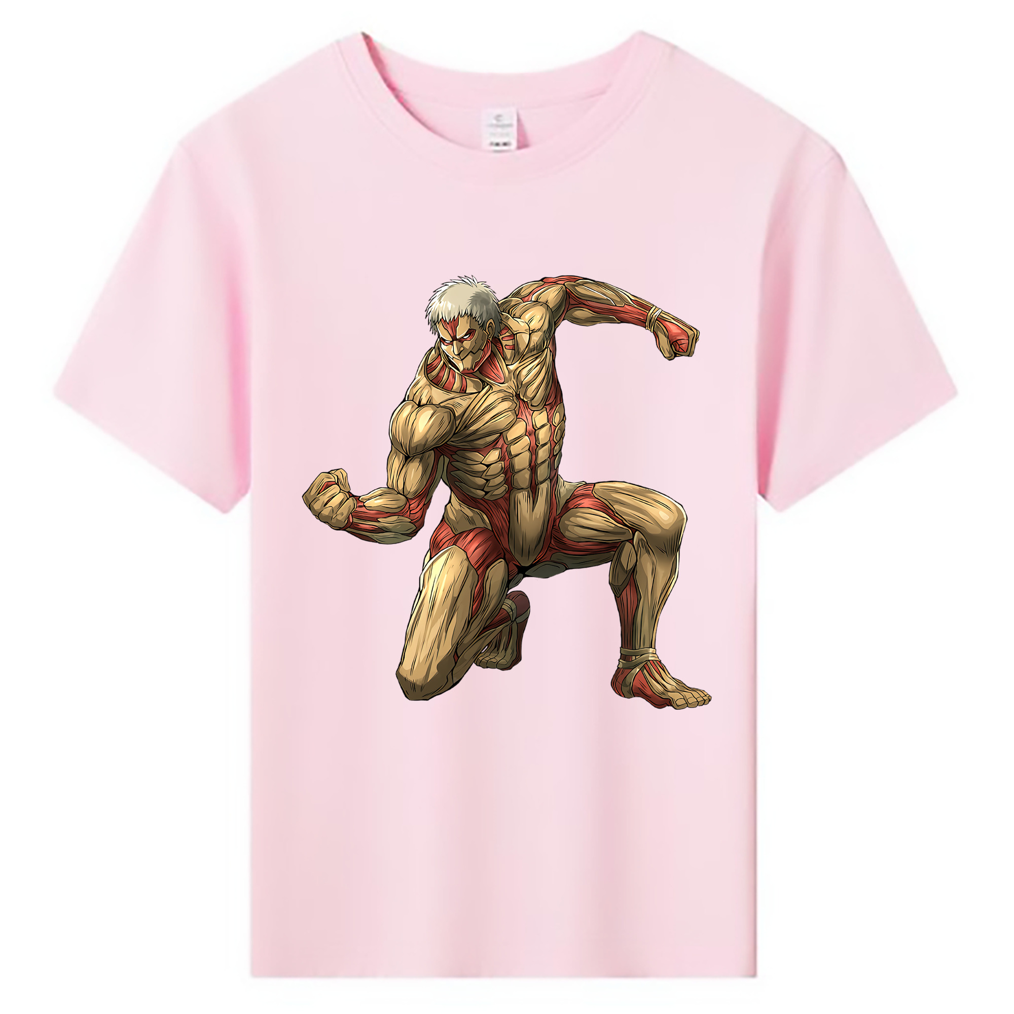 （画像用） 進撃の巨人 Attack on Titan 綿100％キッズTシャツ（フロントプリント）