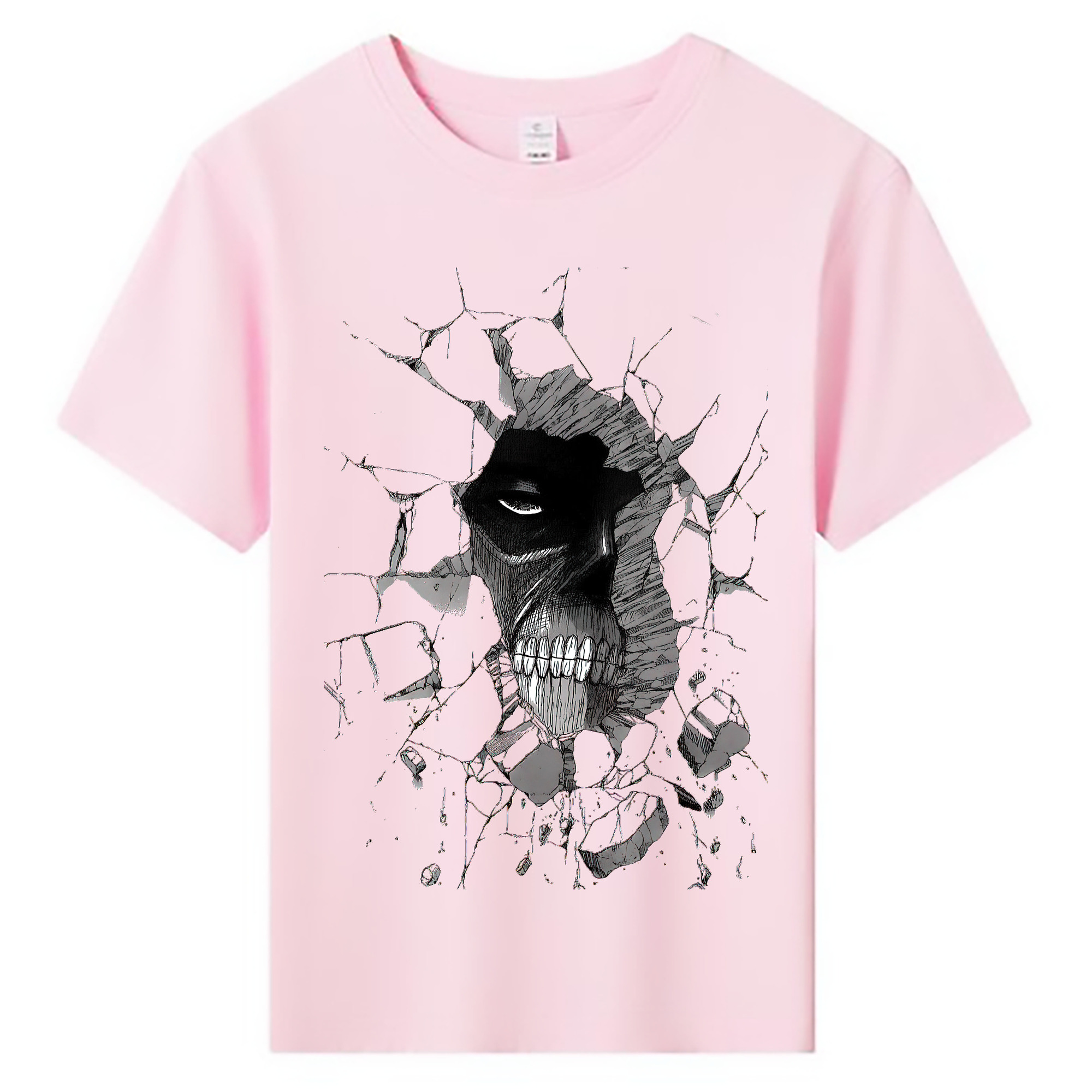 （画像用） 進撃の巨人 Attack on Titan 綿100％キッズTシャツ（フロントプリント）
