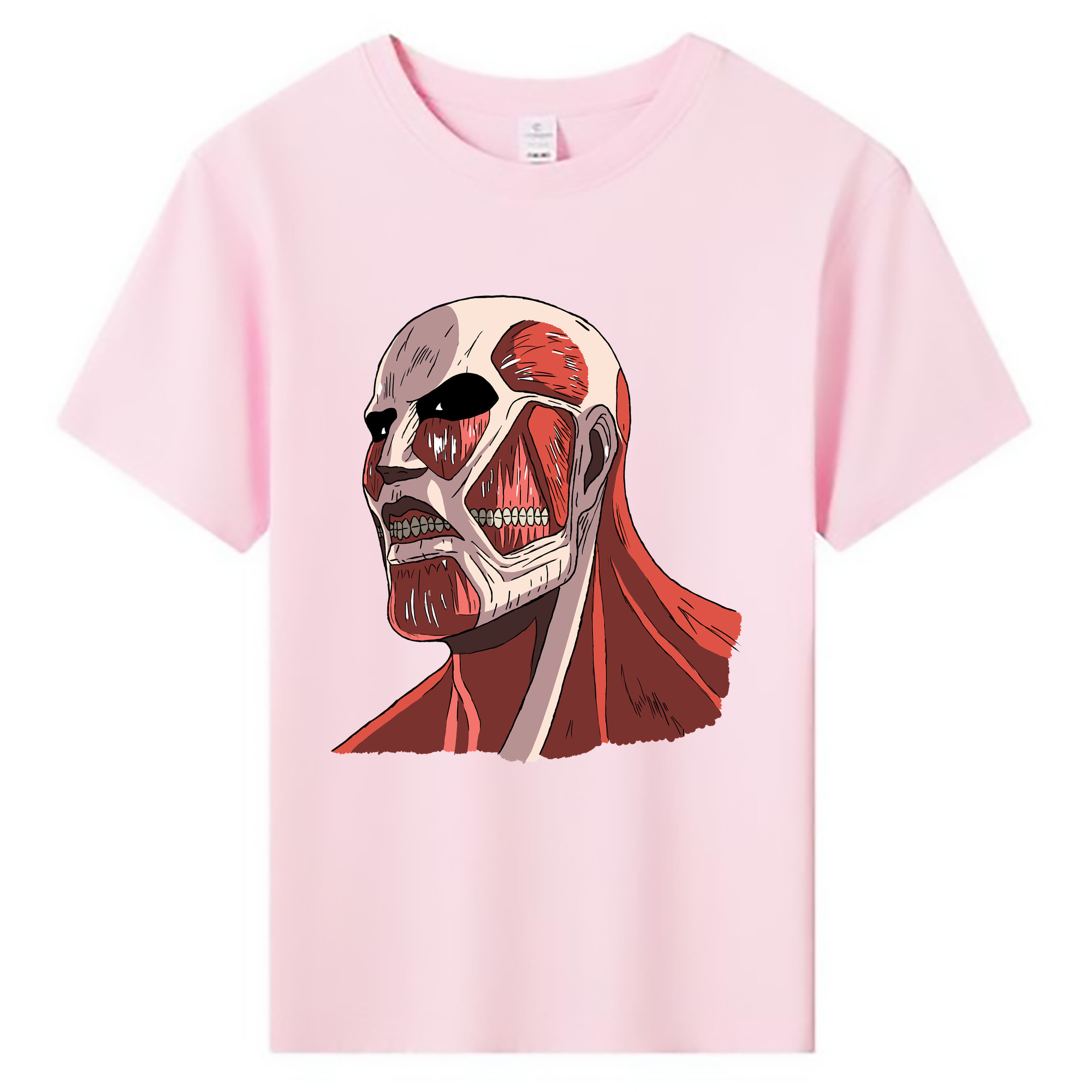 （画像用） 進撃の巨人 Attack on Titan 綿100％キッズTシャツ（フロントプリント）