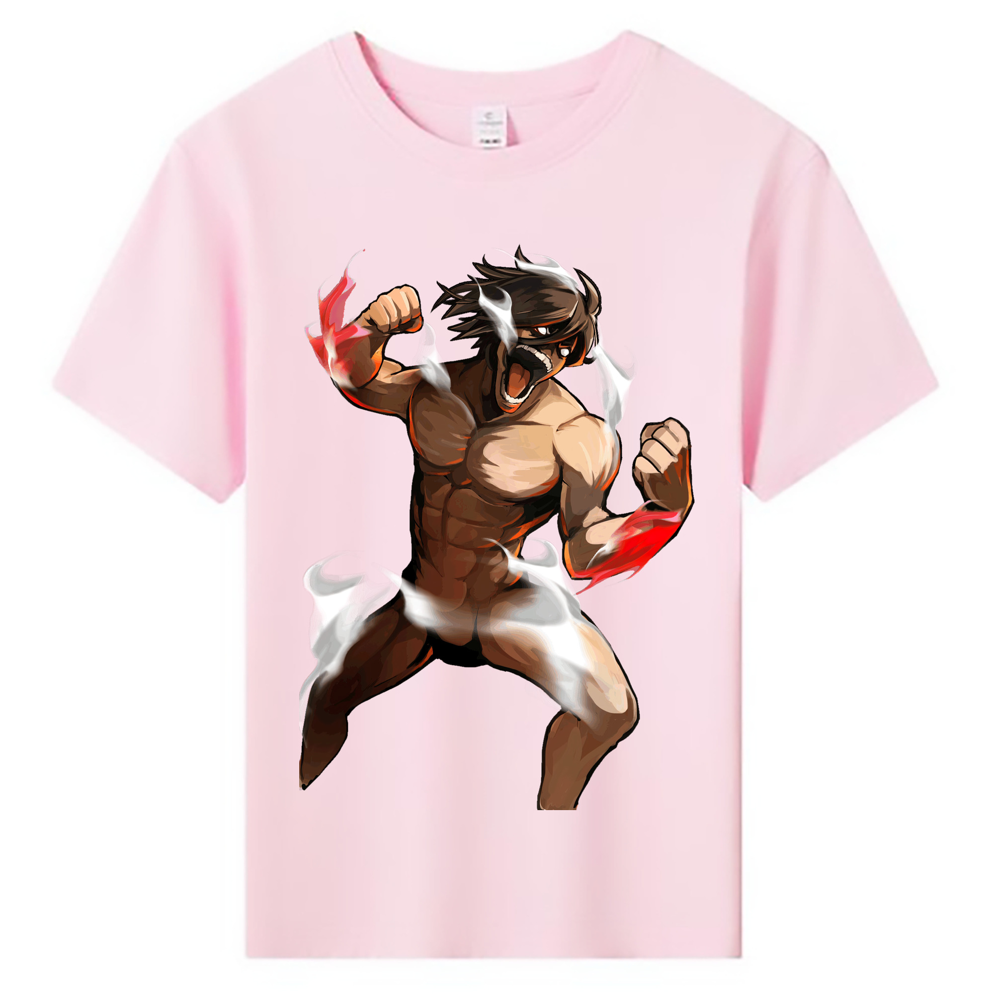 （画像用） 進撃の巨人 Attack on Titan 綿100％キッズTシャツ（フロントプリント）