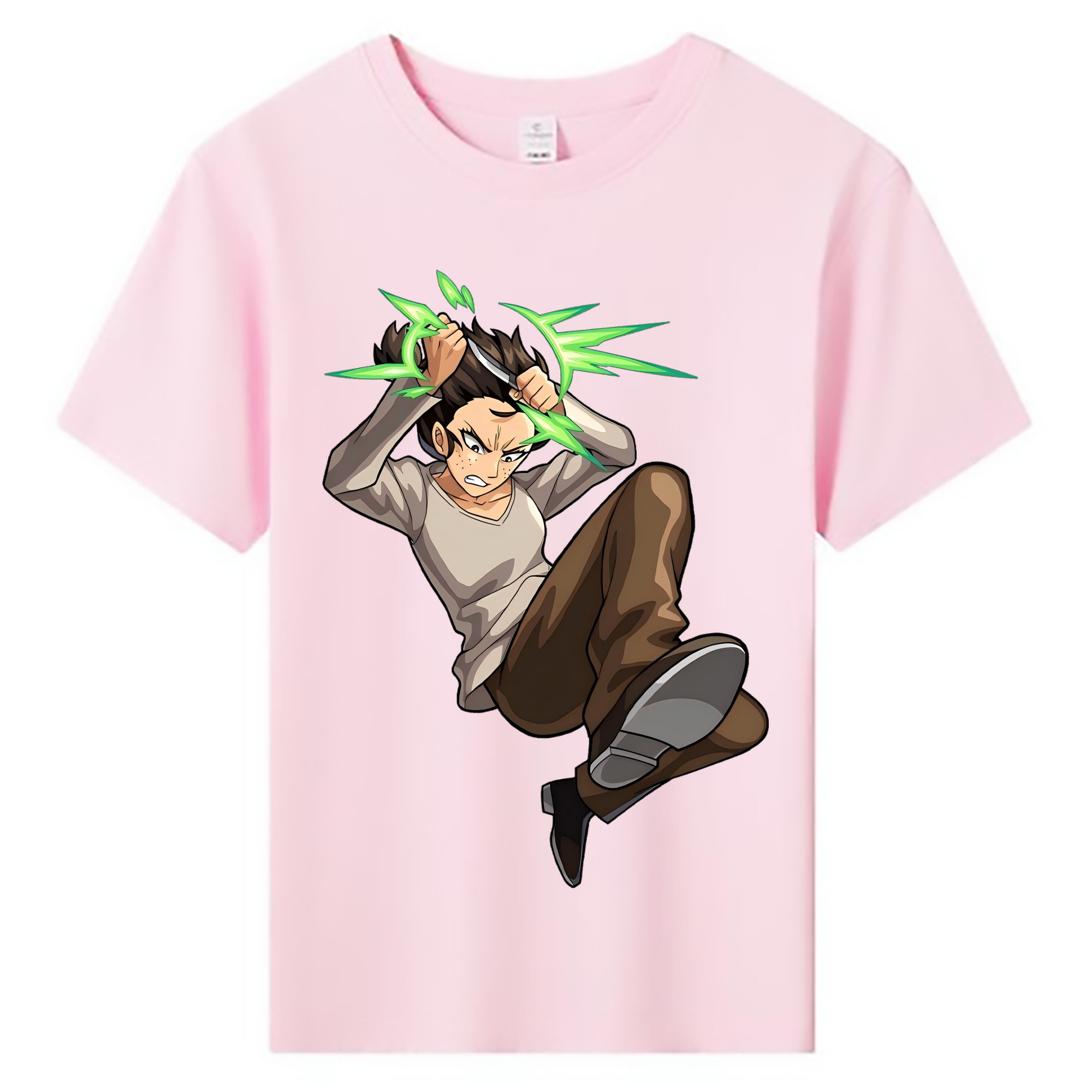 （画像用） 進撃の巨人 Attack on Titan 綿100％キッズTシャツ（フロントプリント）