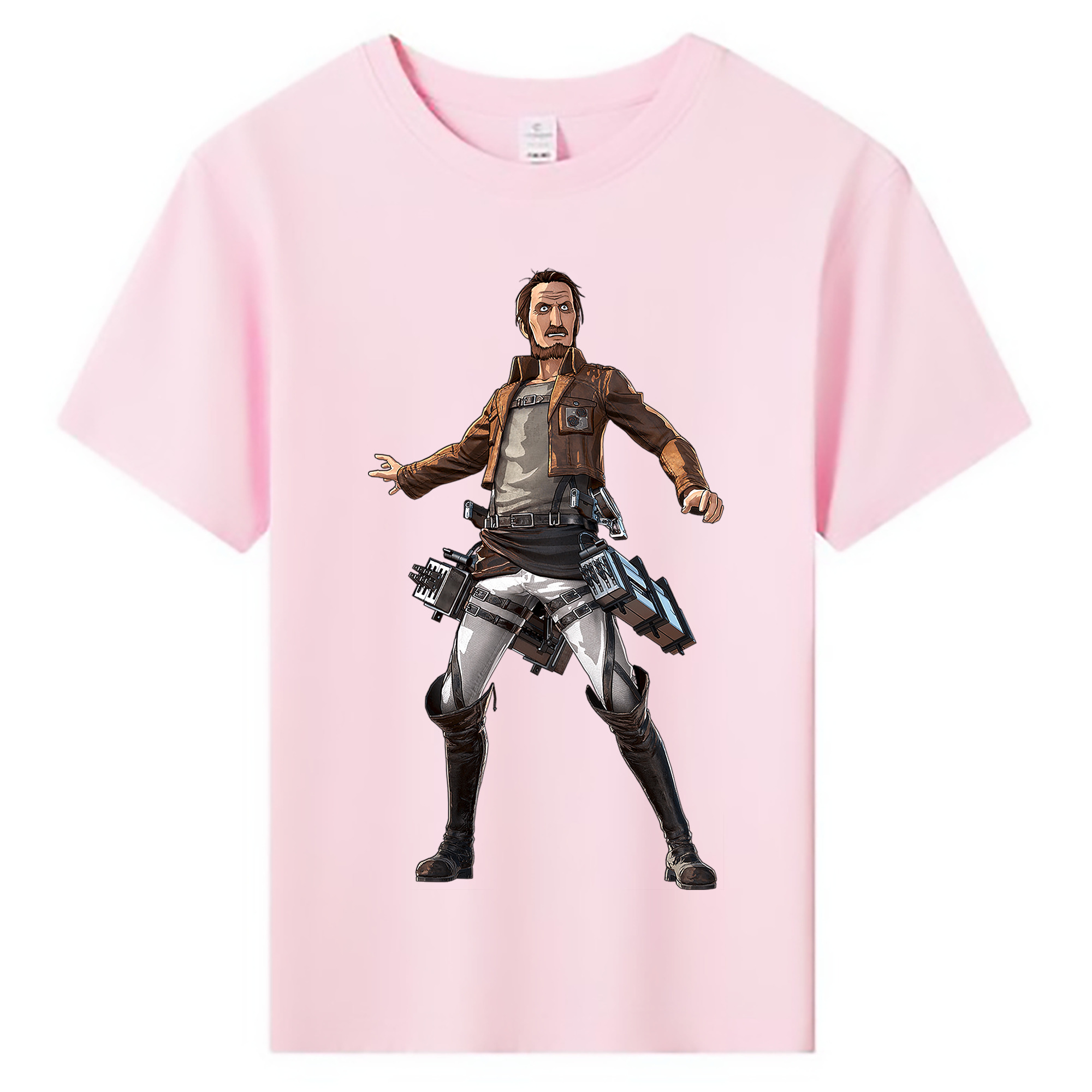 （画像用） 進撃の巨人 Attack on Titan 綿100％キッズTシャツ（フロントプリント）