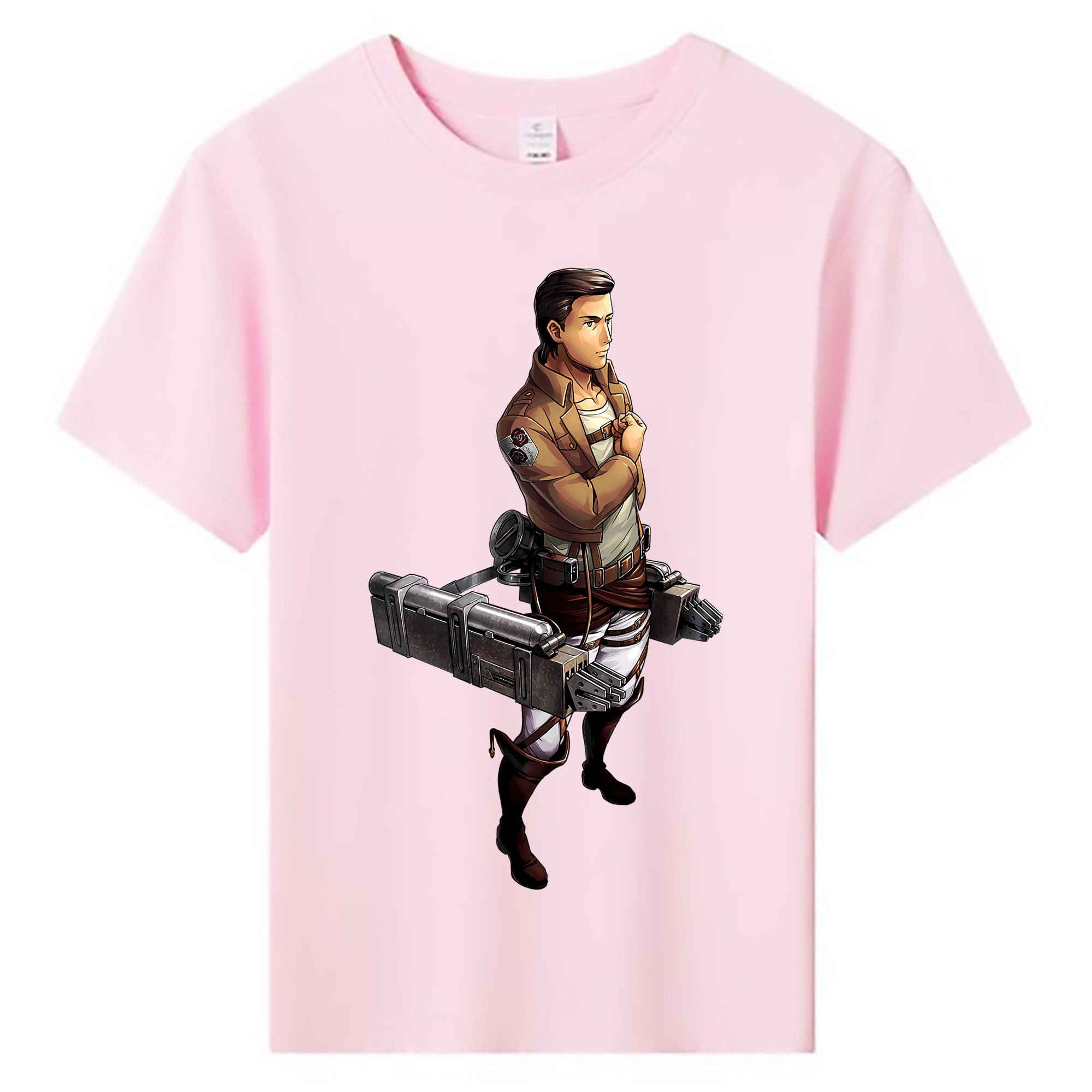 （画像用） 進撃の巨人 Attack on Titan 綿100％キッズTシャツ（フロントプリント）