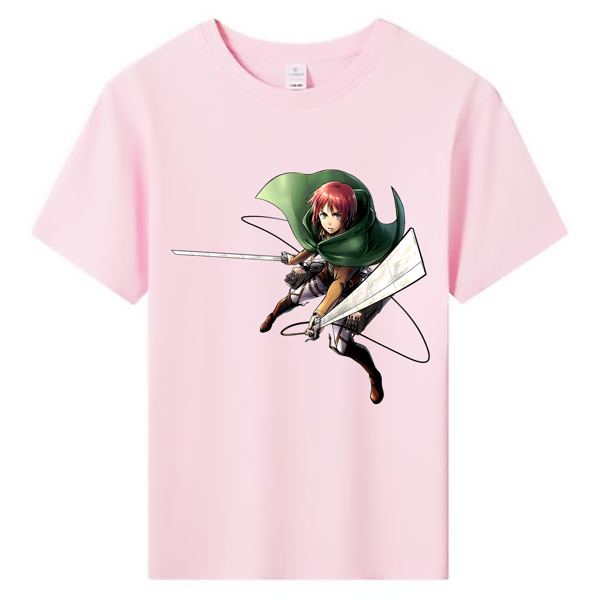 （画像用） 進撃の巨人 Attack on Titan 綿100％キッズTシャツ（フロントプリント）
