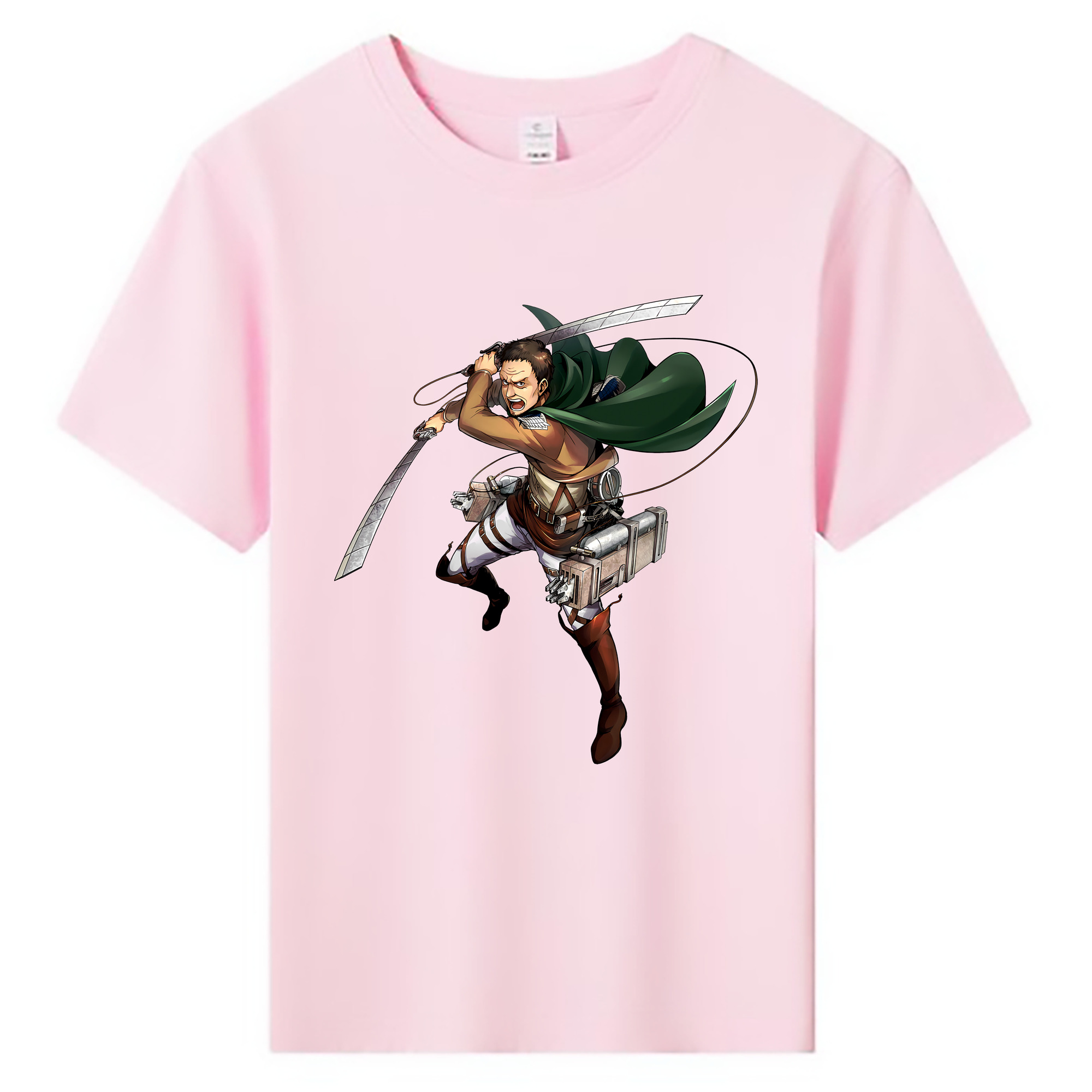 （画像用） 進撃の巨人 Attack on Titan 綿100％キッズTシャツ（フロントプリント）