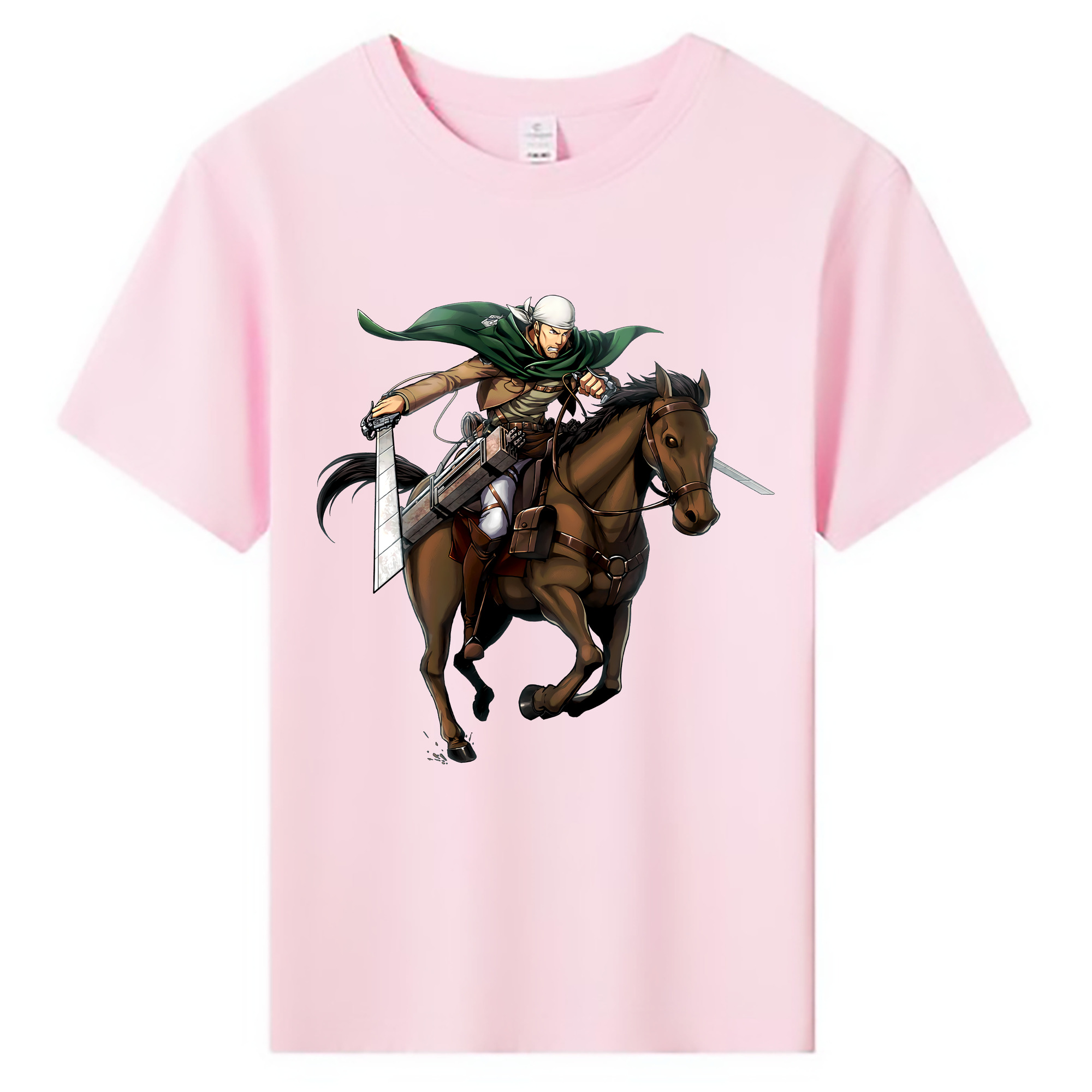 （画像用） 進撃の巨人 Attack on Titan 綿100％キッズTシャツ（フロントプリント）