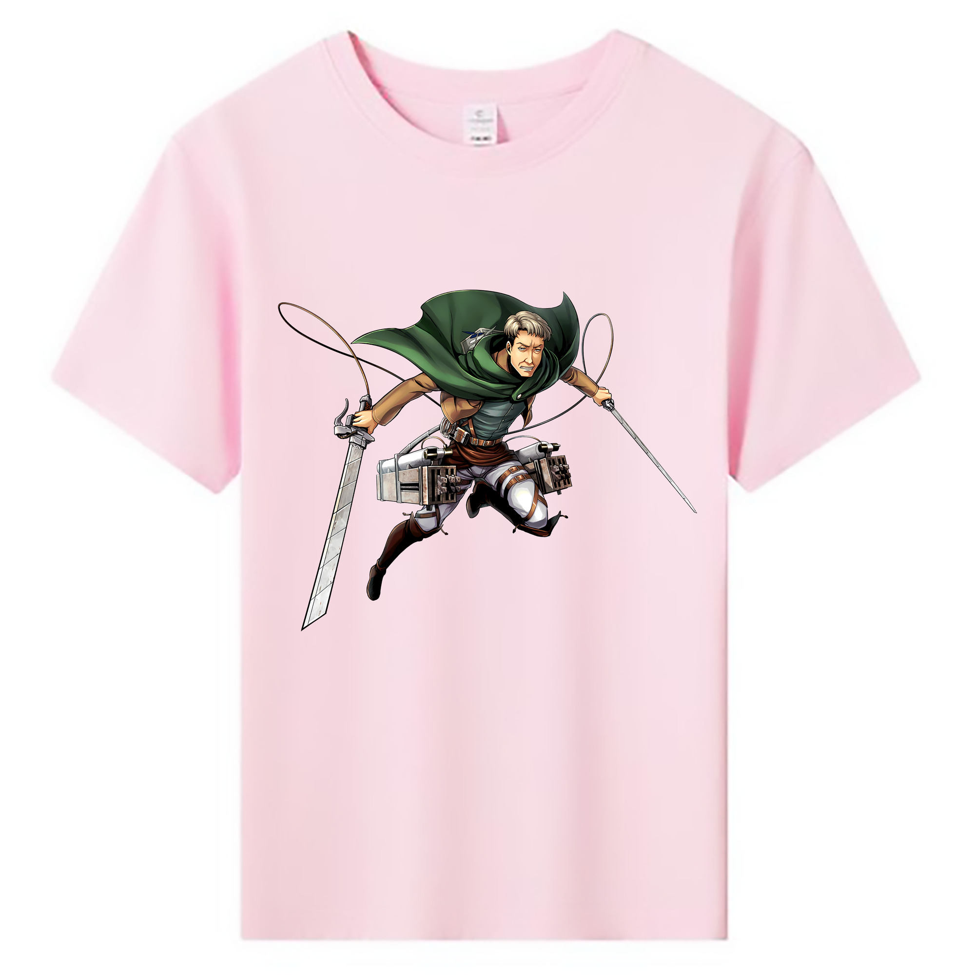 （画像用） 進撃の巨人 Attack on Titan 綿100％キッズTシャツ（フロントプリント）