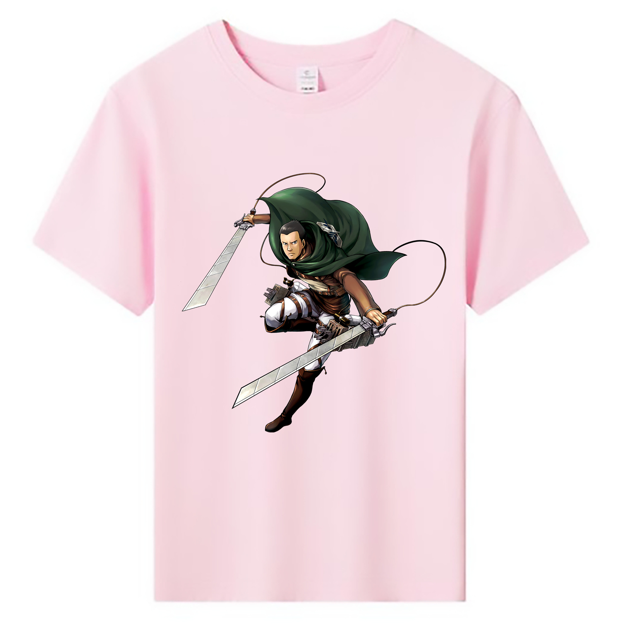 （画像用） 進撃の巨人 Attack on Titan 綿100％キッズTシャツ（フロントプリント）