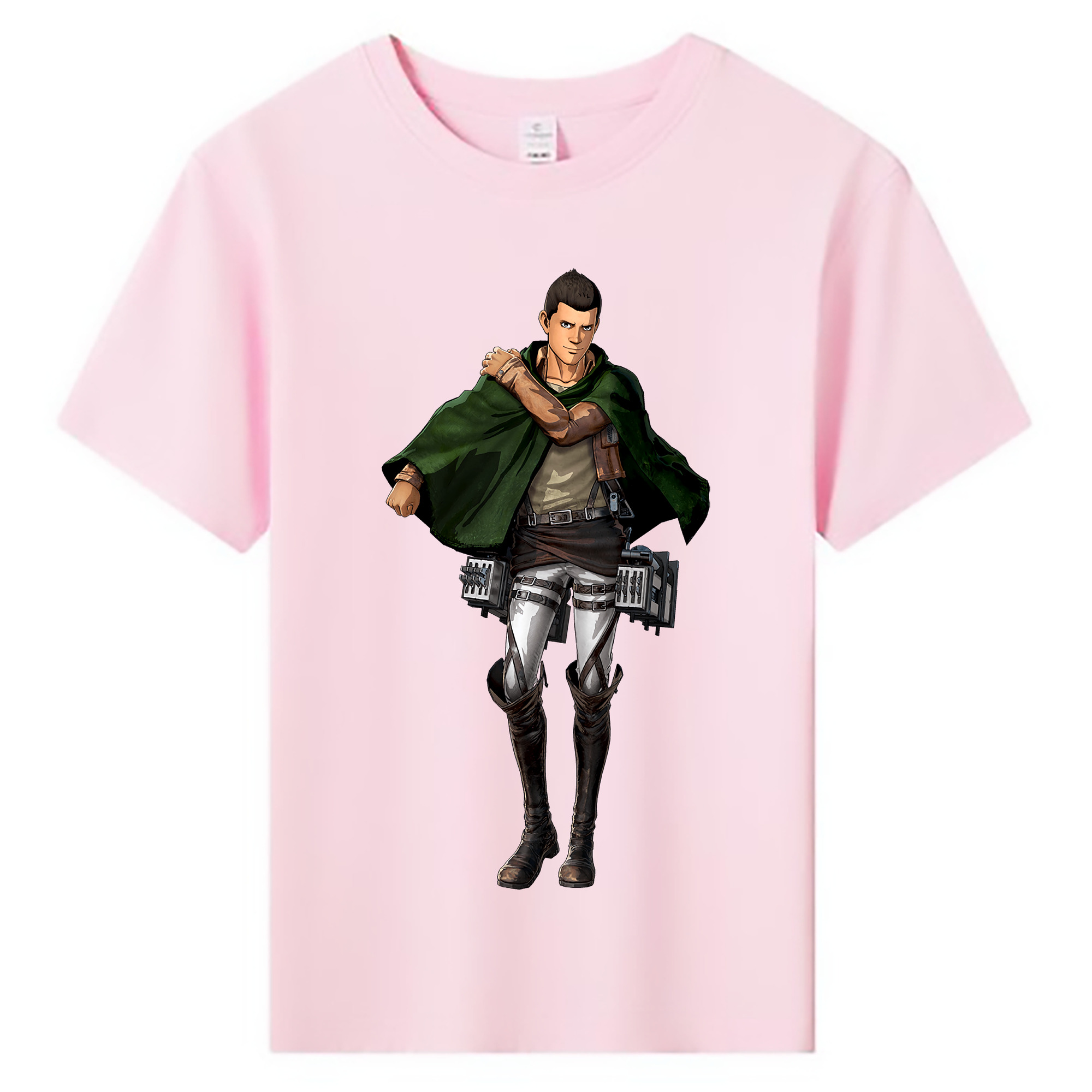 （画像用） 進撃の巨人 Attack on Titan 綿100％キッズTシャツ（フロントプリント）