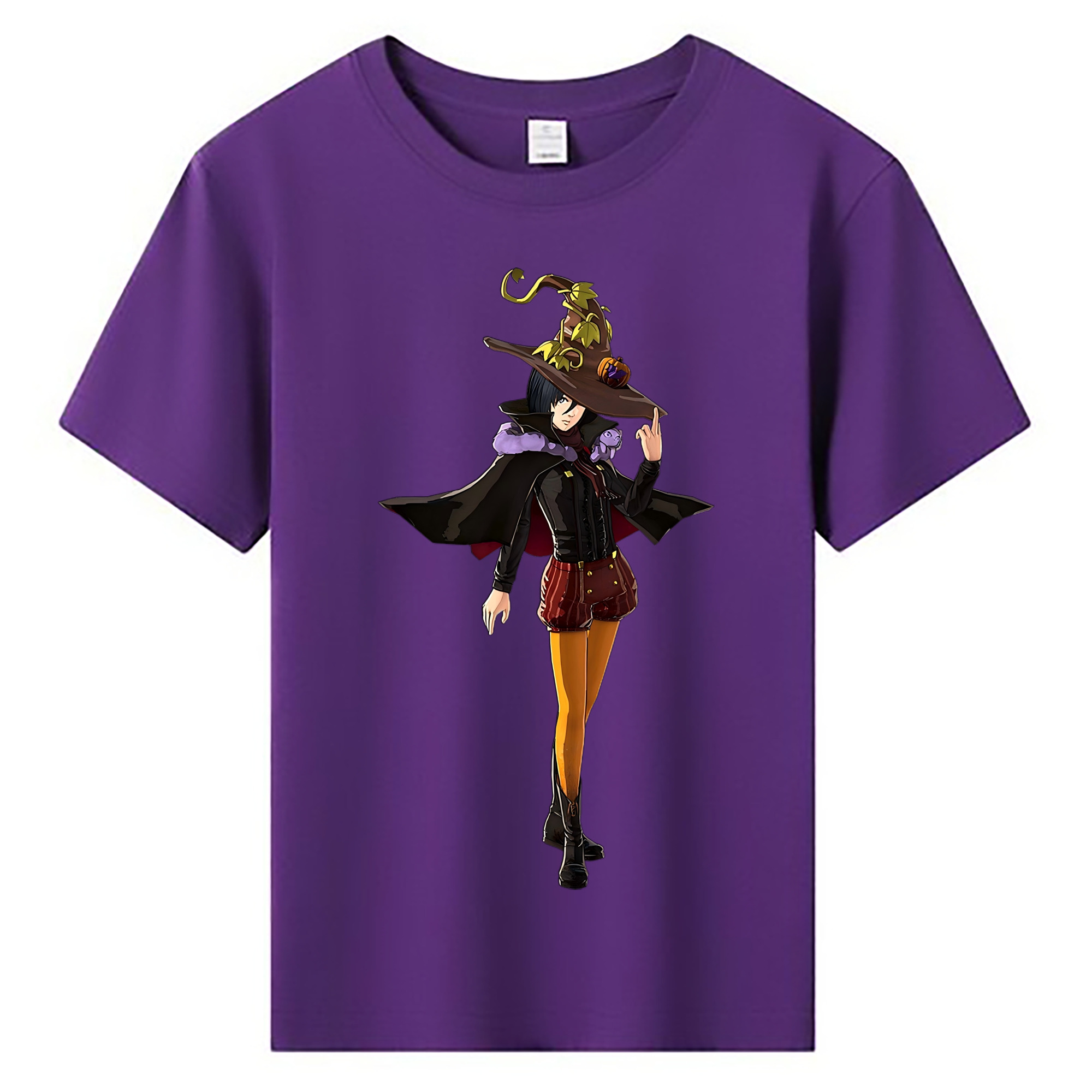 （画像用） 進撃の巨人 ミカサ·アッカーマン Attack on Titan Mikasa Ackerman 綿100％キッズTシャツ（フロントプリント）