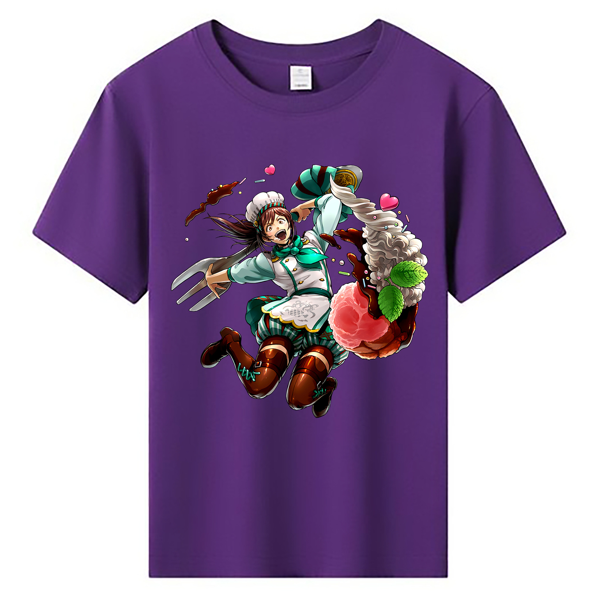 （画像用） 進撃の巨人 サシャ·ブラウス Attack on Titan Sasha Blaus 綿100％キッズTシャツ（フロントプリント）