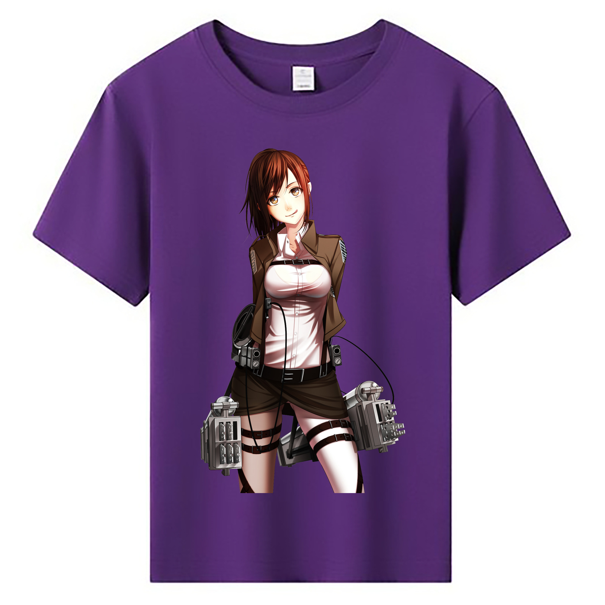 （画像用） 進撃の巨人 サシャ·ブラウス Attack on Titan Sasha Blaus 綿100％キッズTシャツ（フロントプリント）