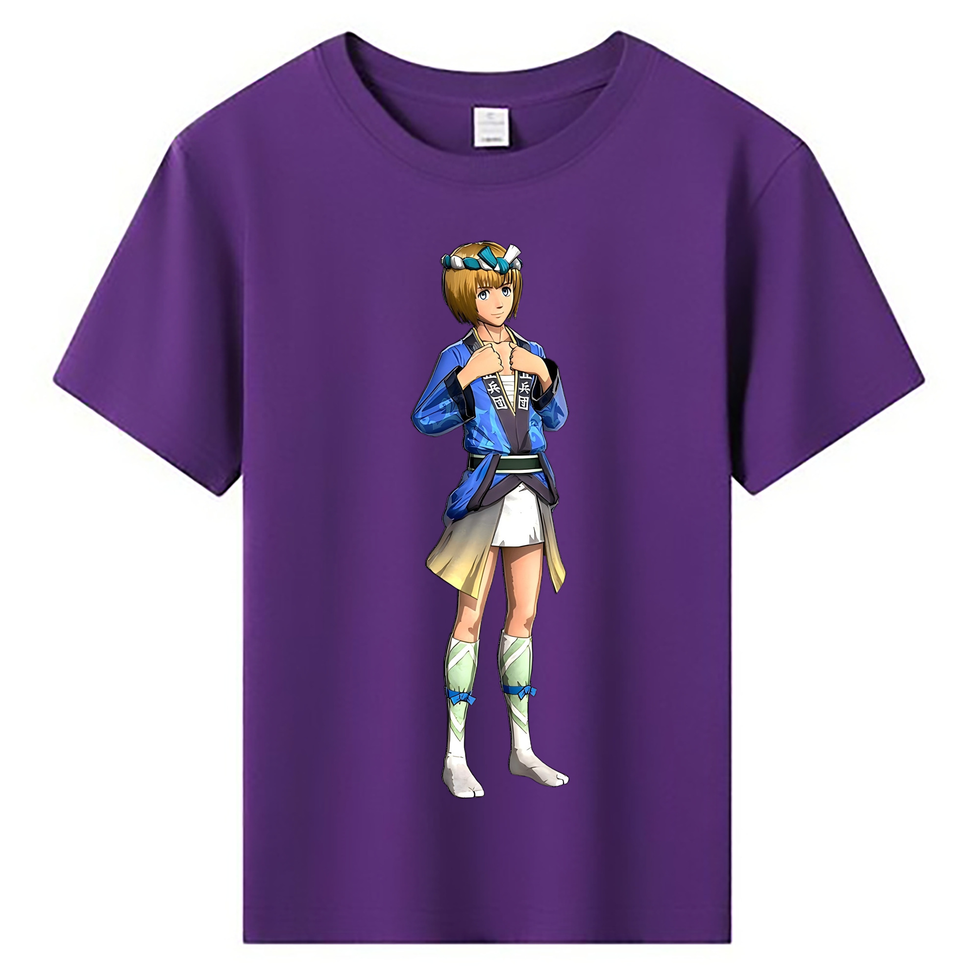 （画像用） 進撃の巨人 アルミン·アルレルト Attack on Titan Armin Arlert 綿100％キッズTシャツ（フロントプリント）