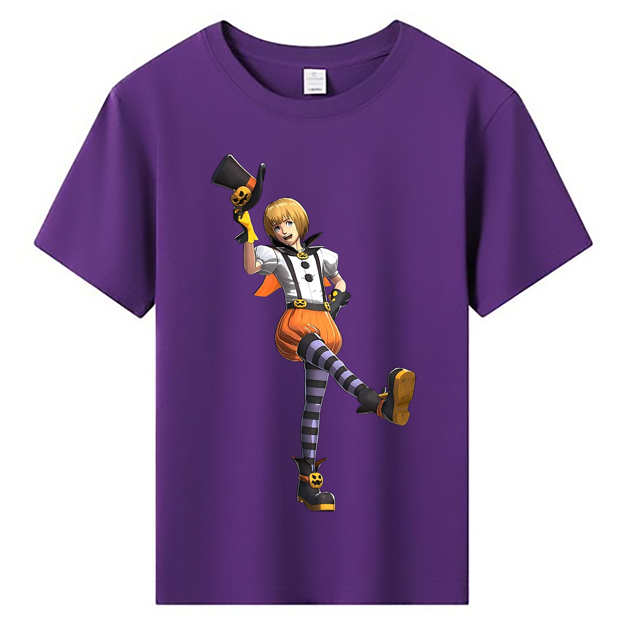 （画像用） 進撃の巨人 アルミン·アルレルト Attack on Titan Armin Arlert 綿100％キッズTシャツ（フロントプリント）