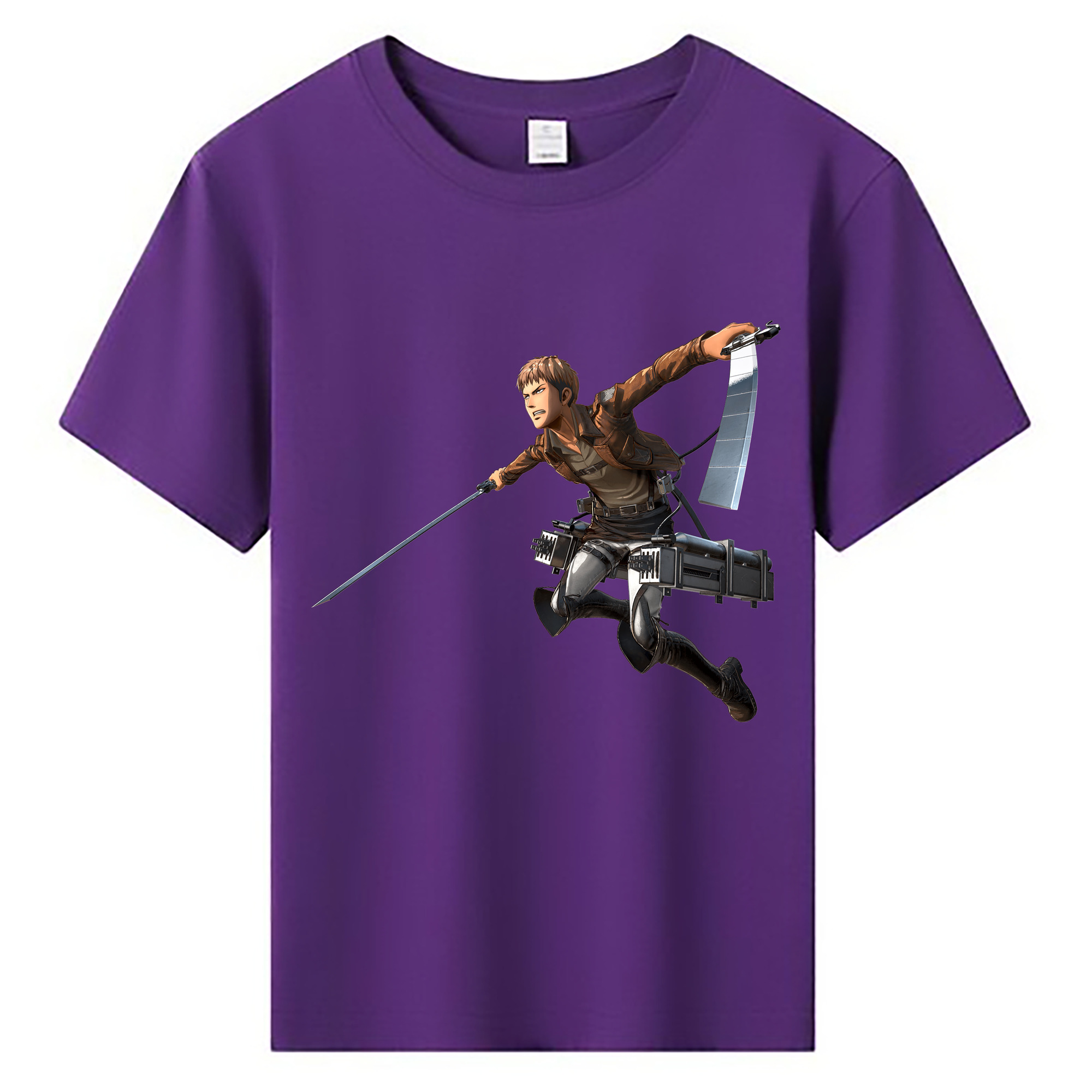 （画像用） 進撃の巨人 ジャン・キルシュタイン Attack on Titan Jean Kirstein 綿100％キッズTシャツ（フロントプリント）