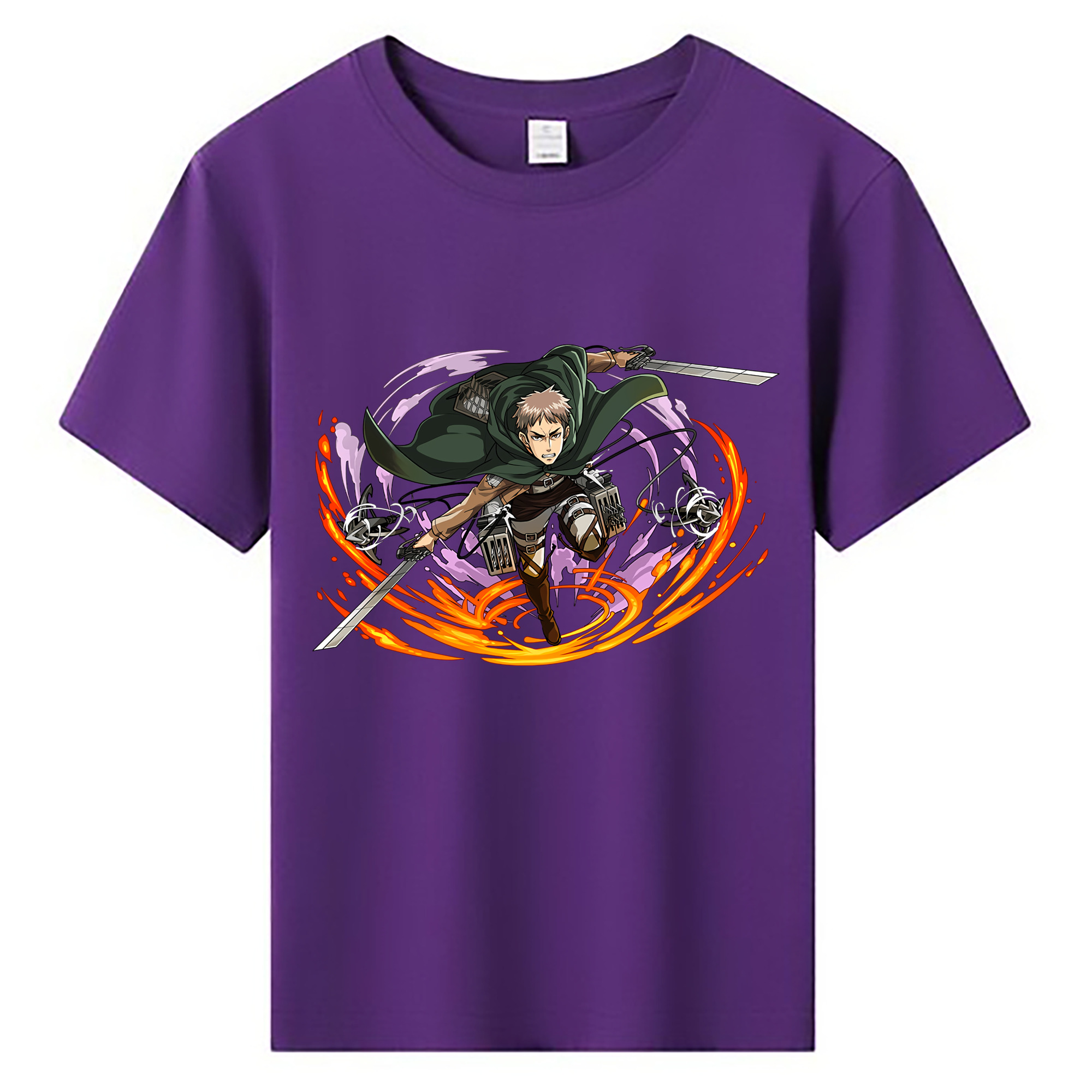 （画像用） 進撃の巨人 ジャン・キルシュタイン Attack on Titan Jean Kirstein 綿100％キッズTシャツ（フロントプリント）