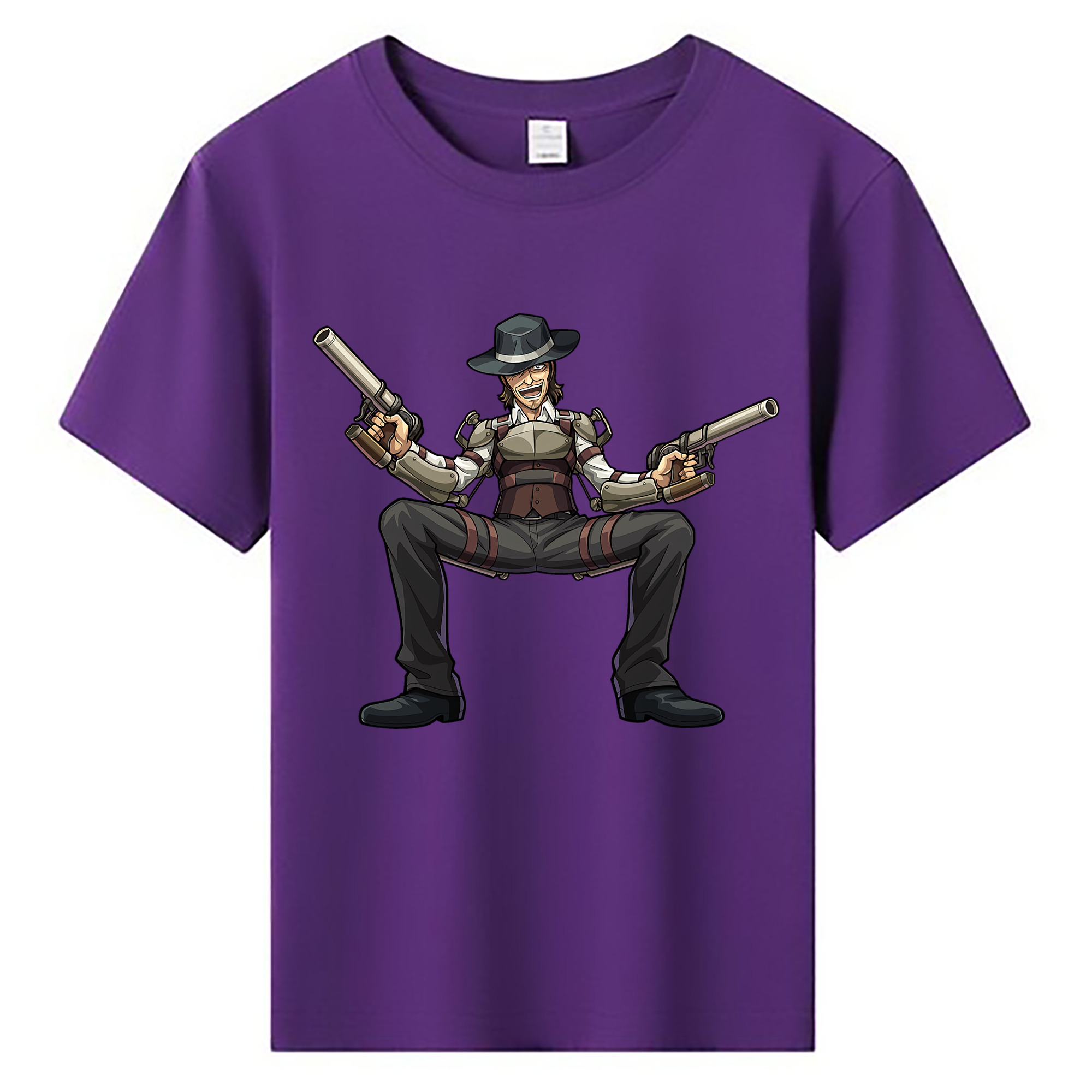 （画像用） 進撃の巨人 ケニー·アッカーマン Attack on Titan Kenny Ackerman 綿100％キッズTシャツ（フロントプリント）