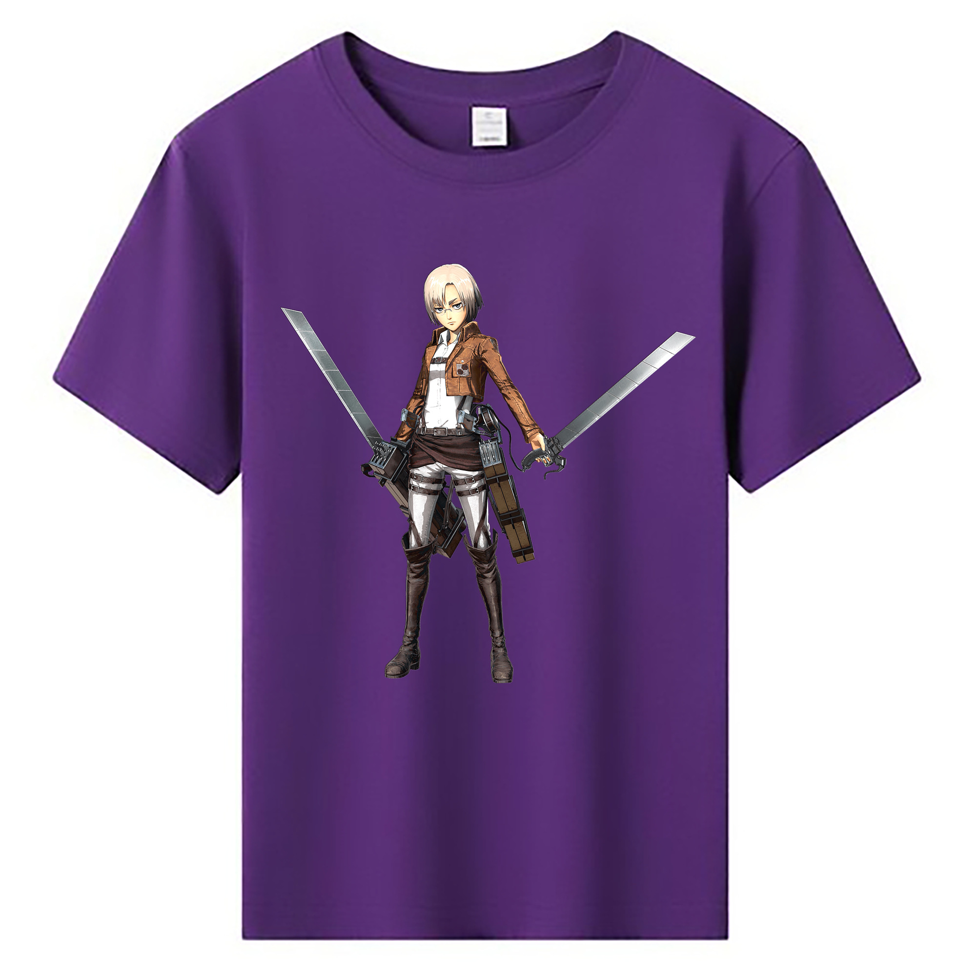 （画像用）  綿100％キッズTシャツ（フロントプリント）