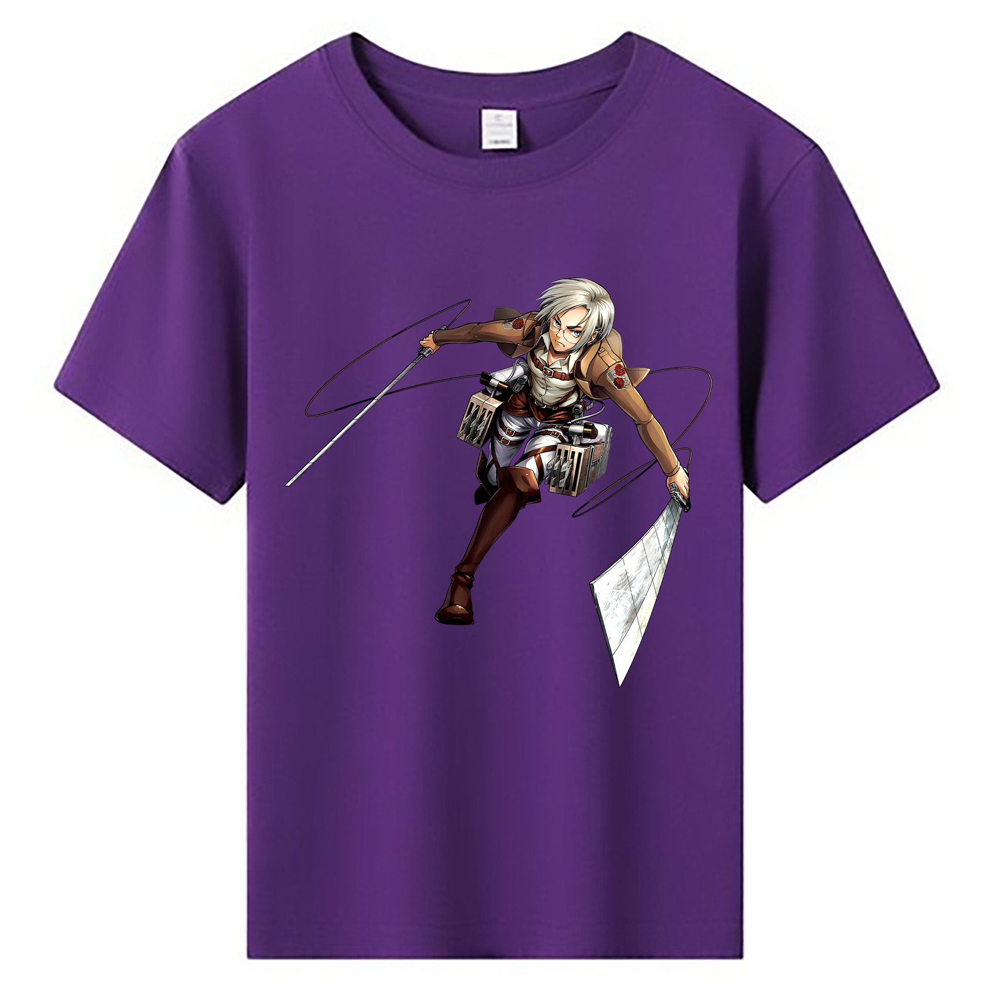 （画像用）  綿100％キッズTシャツ（フロントプリント）