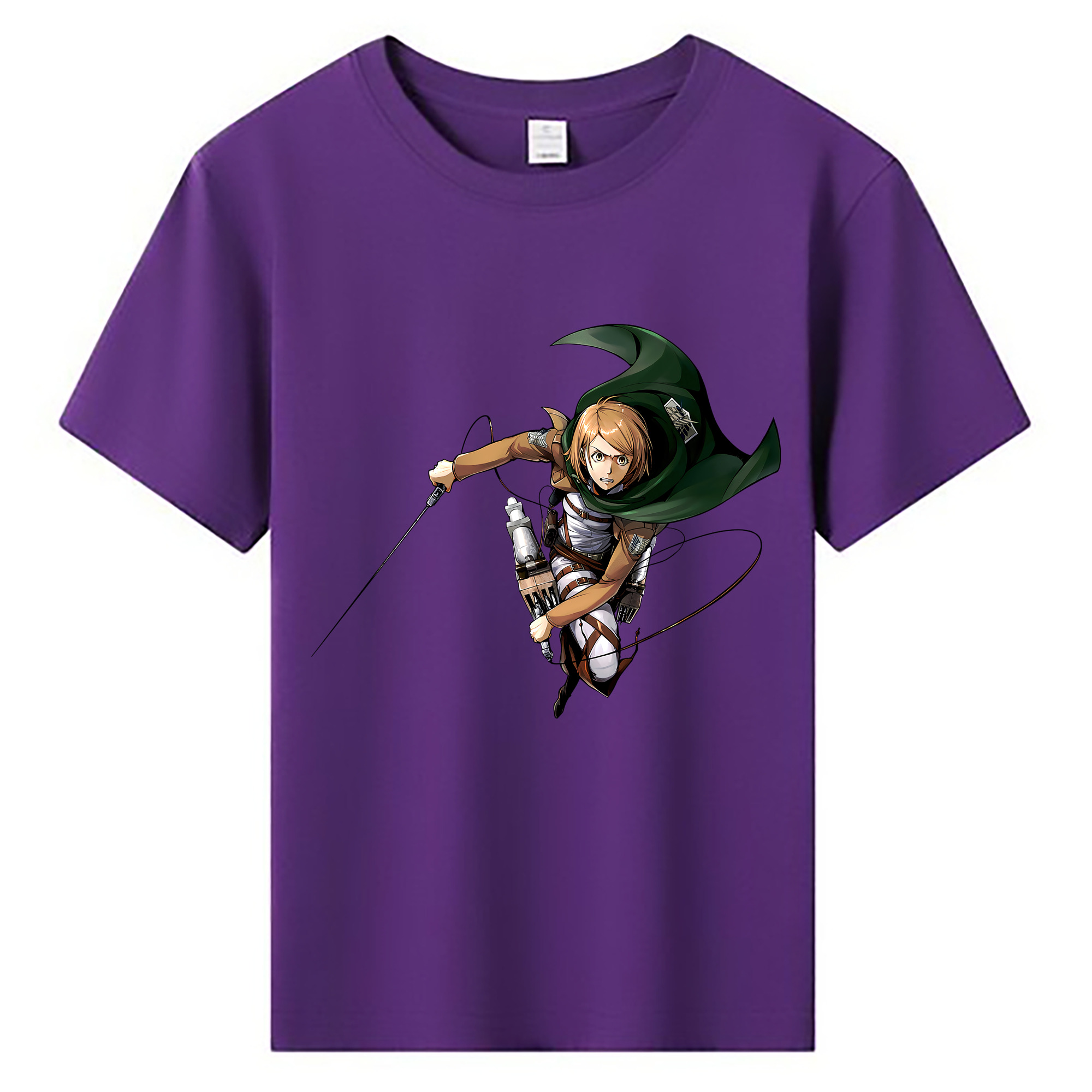 （画像用） 進撃の巨人 ペトラ·ラル Attack on Titan Petra Rall 綿100％キッズTシャツ（フロントプリント）