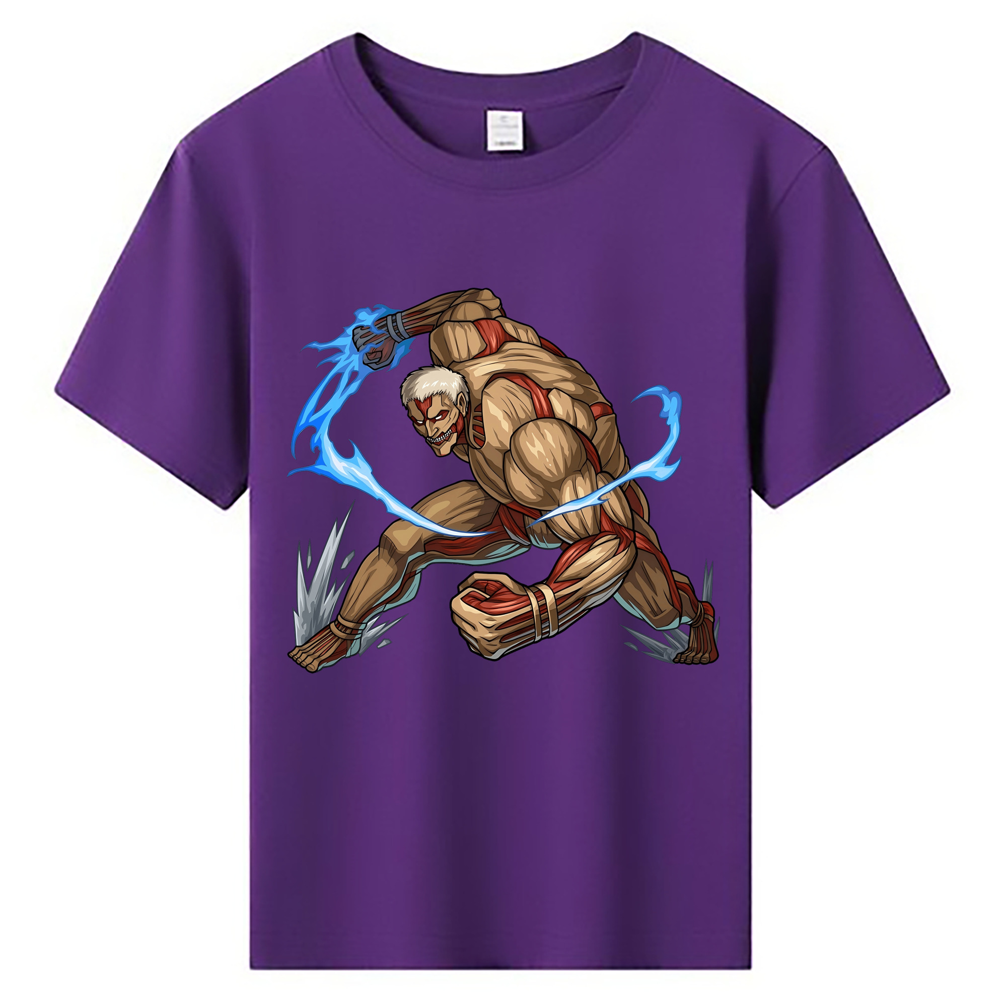 （画像用） 進撃の巨人 Attack on Titan 綿100％キッズTシャツ（フロントプリント）