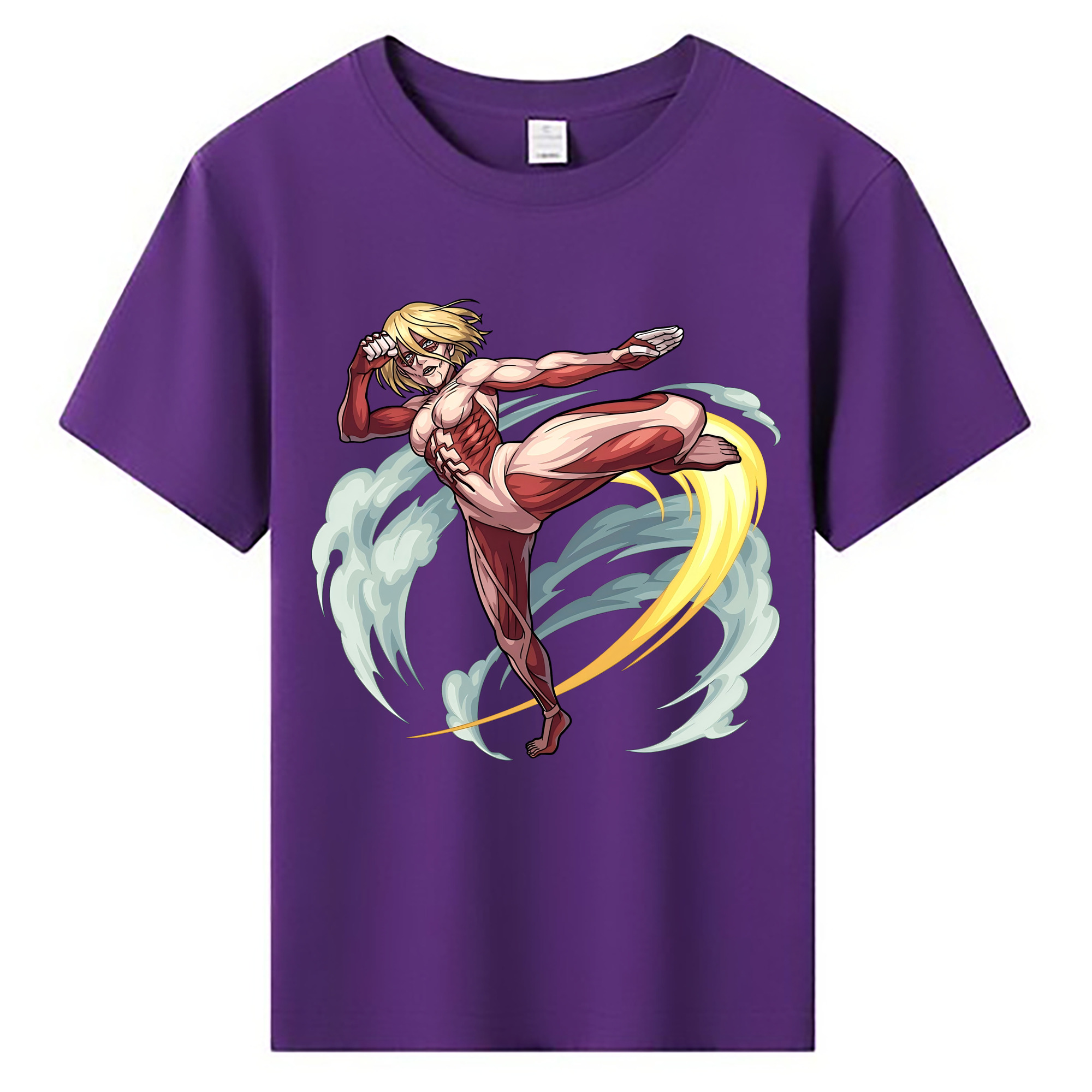 （画像用） 進撃の巨人 Attack on Titan 綿100％キッズTシャツ（フロントプリント）