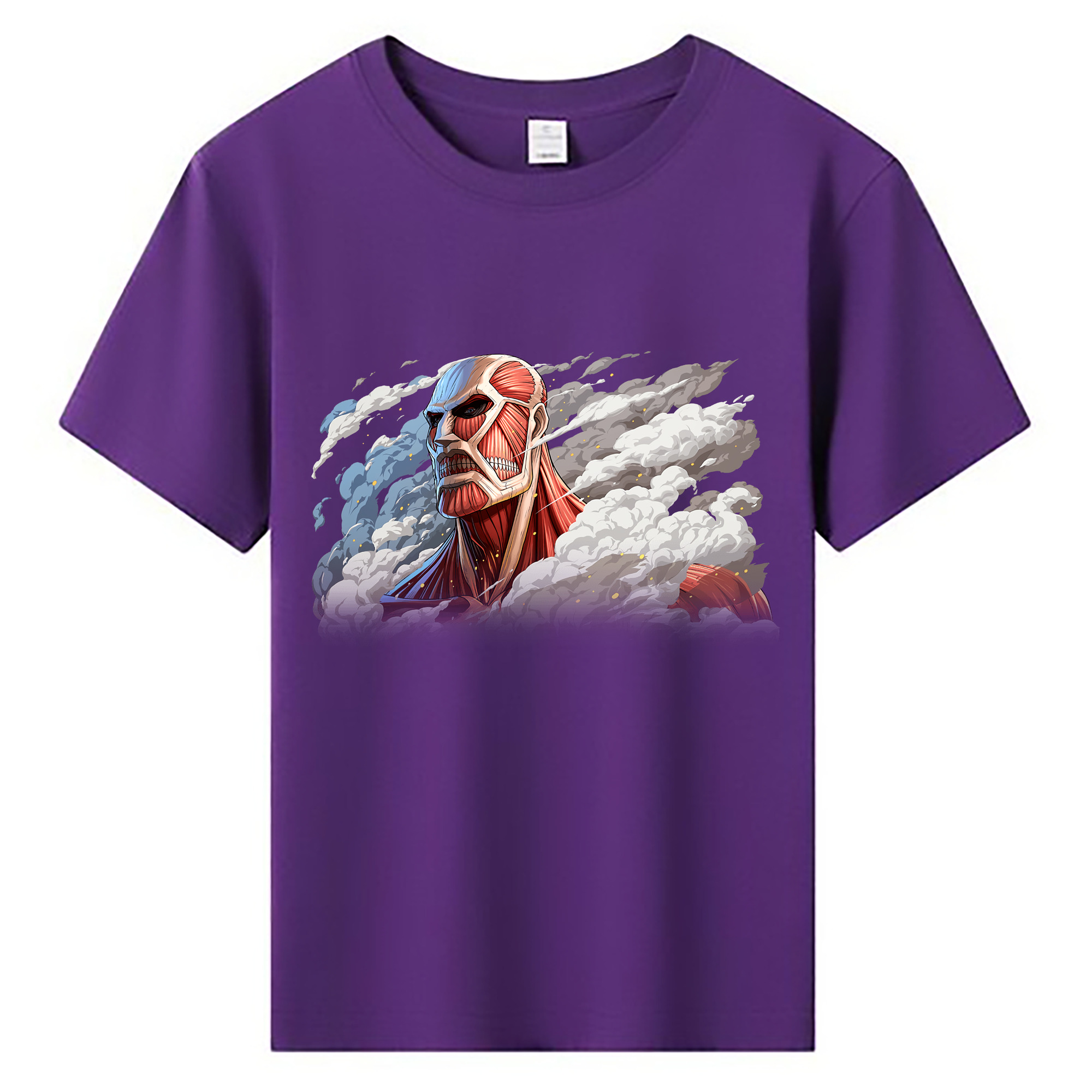 （画像用） 進撃の巨人 Attack on Titan 綿100％キッズTシャツ（フロントプリント）