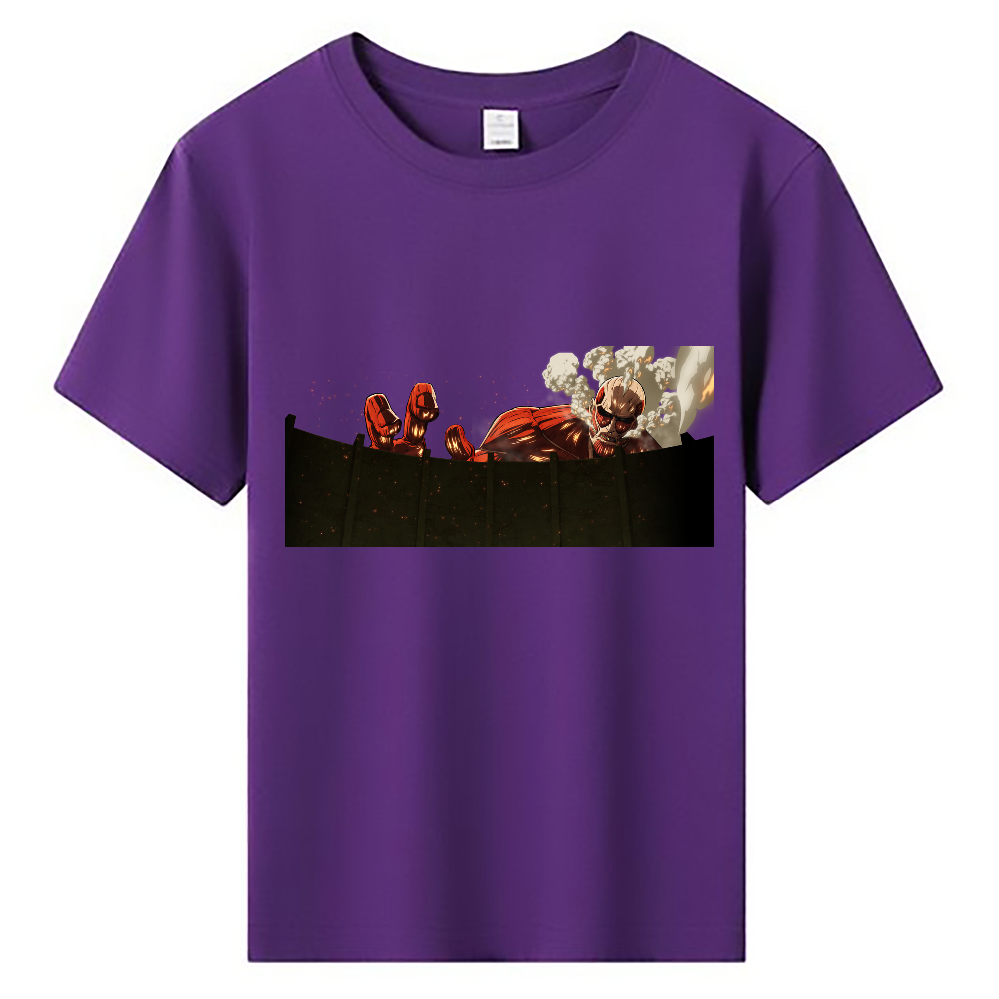 （画像用） 進撃の巨人 Attack on Titan 綿100％キッズTシャツ（フロントプリント）