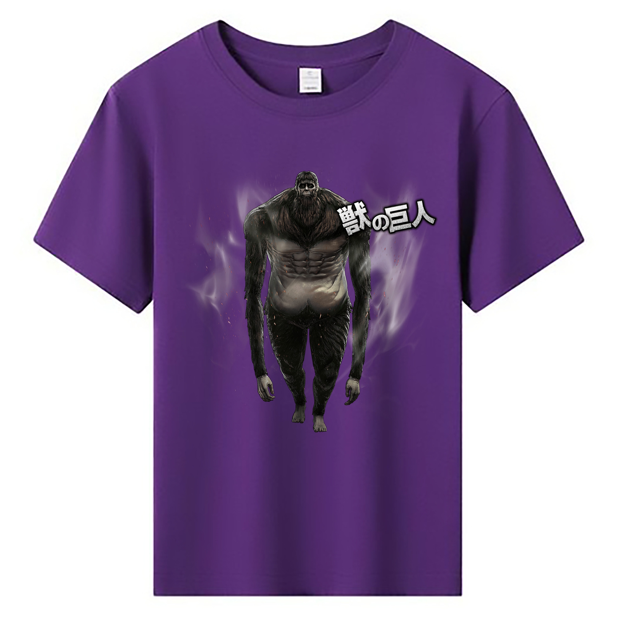（画像用） 進撃の巨人 Attack on Titan 綿100％キッズTシャツ（フロントプリント）