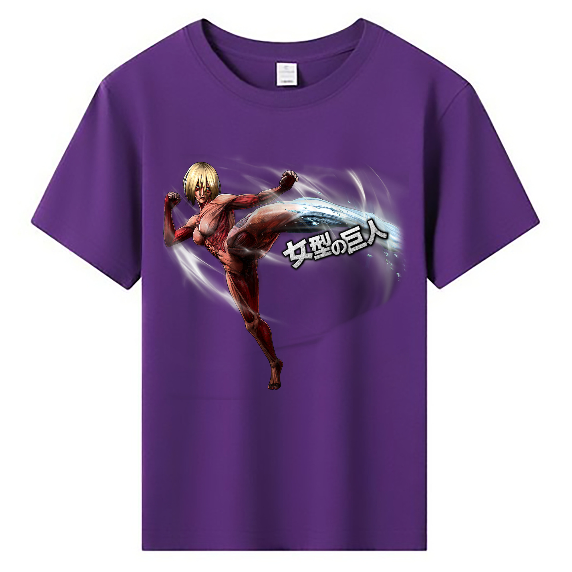（画像用） 進撃の巨人 Attack on Titan 綿100％キッズTシャツ（フロントプリント）