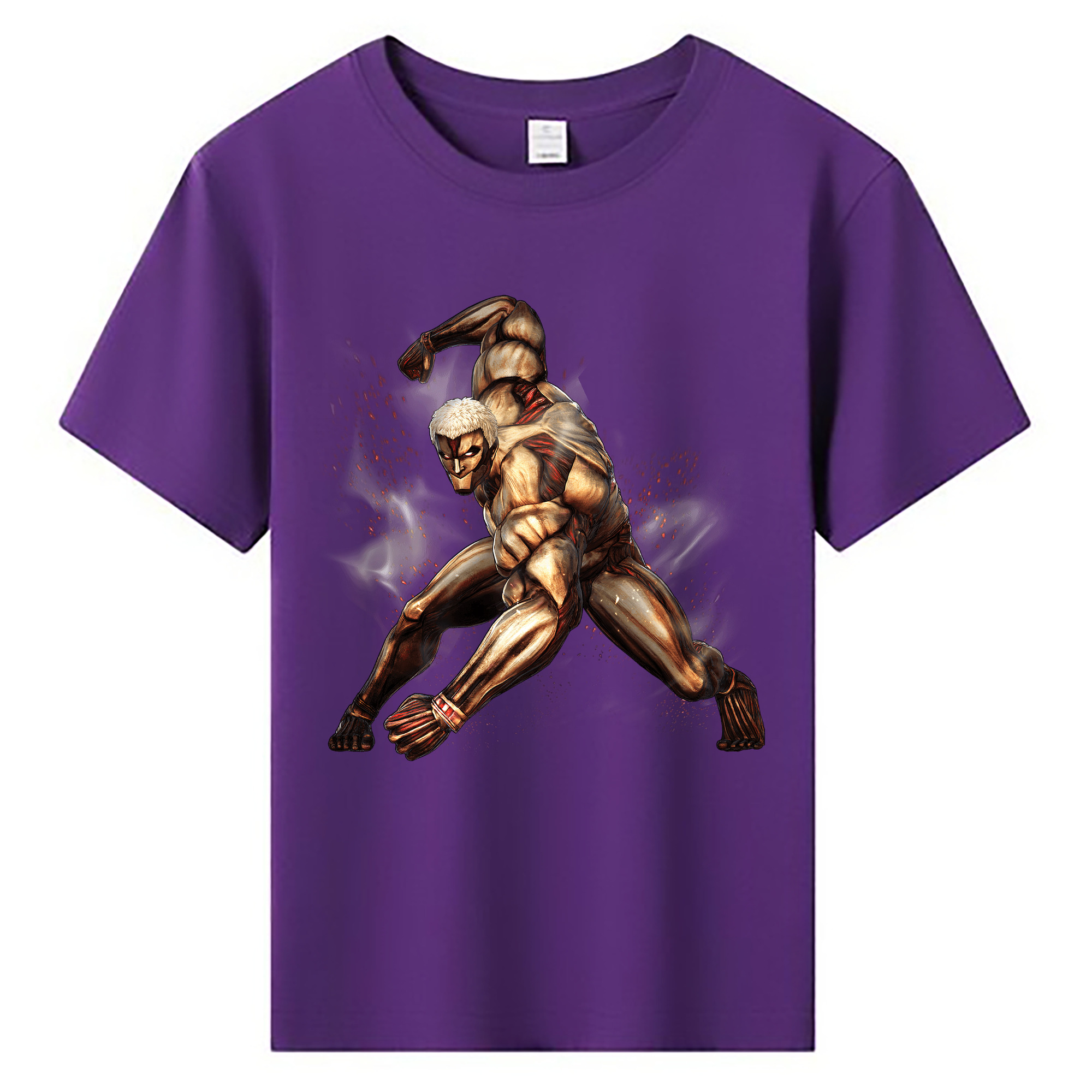 （画像用） 進撃の巨人 Attack on Titan 綿100％キッズTシャツ（フロントプリント）