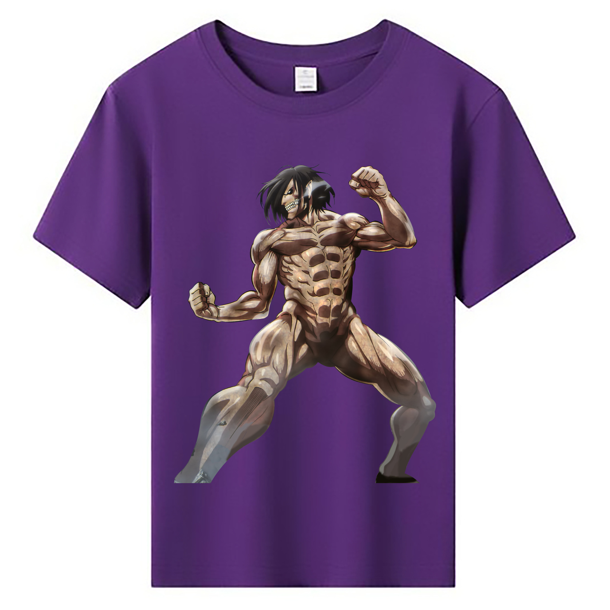 （画像用） 進撃の巨人 Attack on Titan 綿100％キッズTシャツ（フロントプリント）