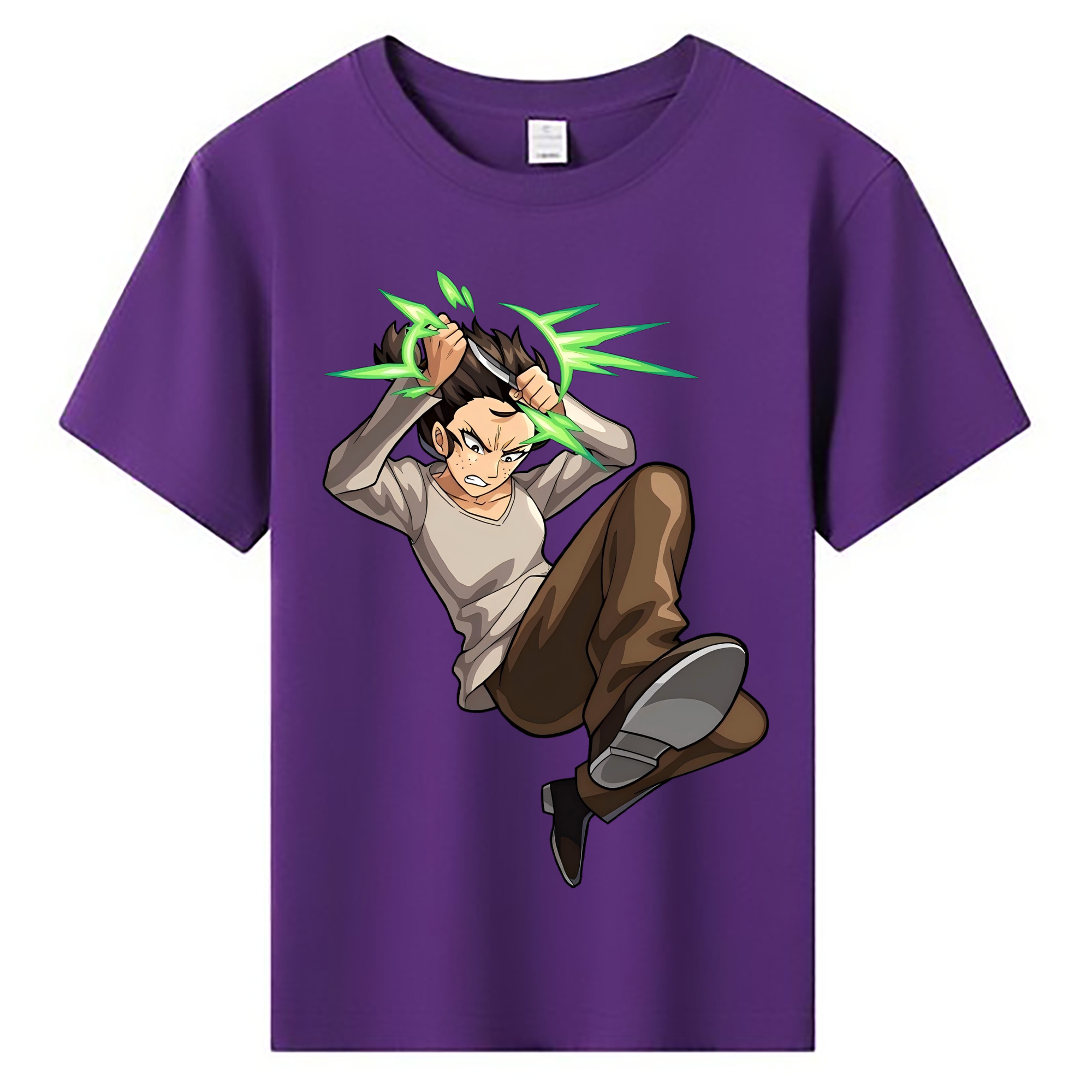 （画像用） 進撃の巨人 Attack on Titan 綿100％キッズTシャツ（フロントプリント）