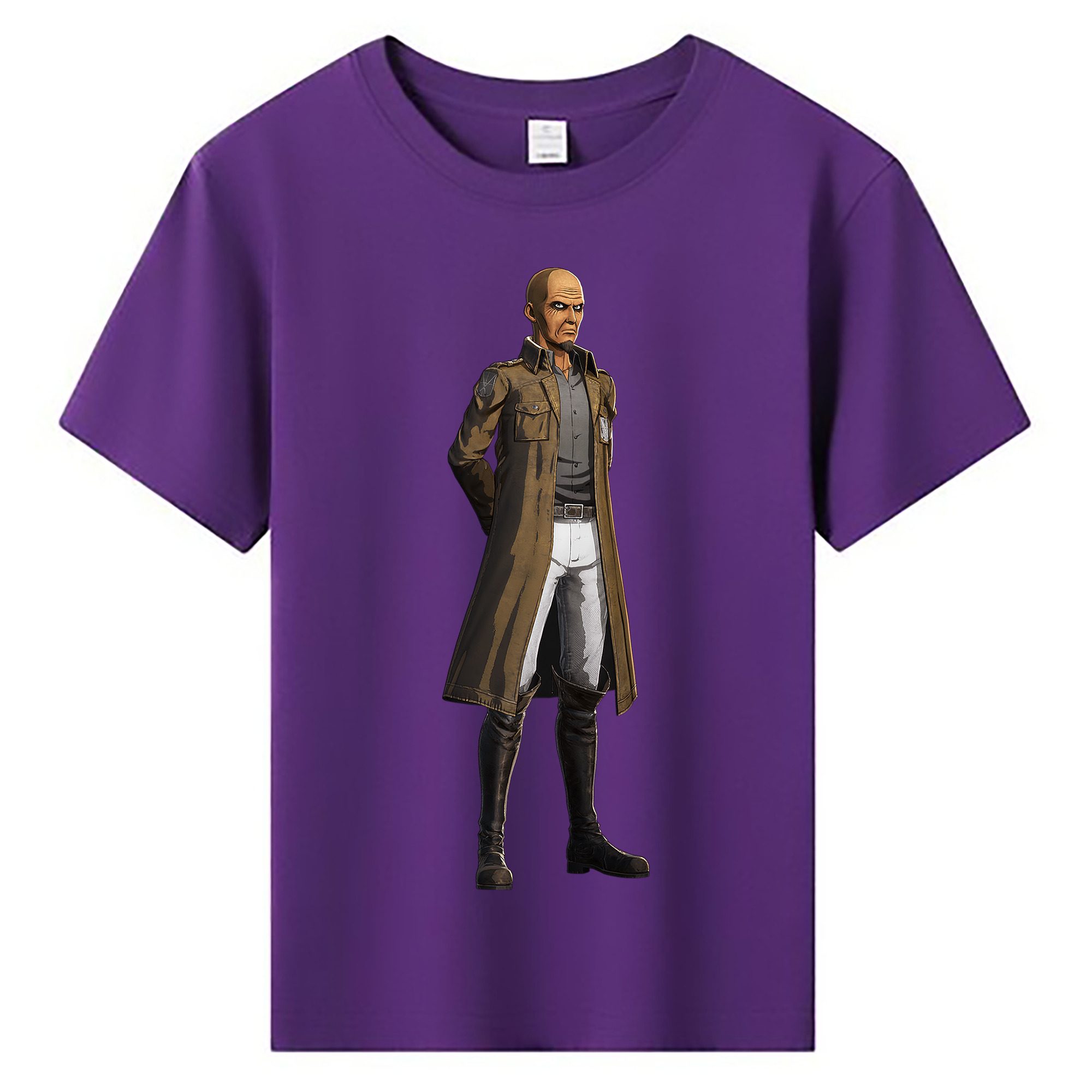 （画像用） 進撃の巨人 Attack on Titan 綿100％キッズTシャツ（フロントプリント）