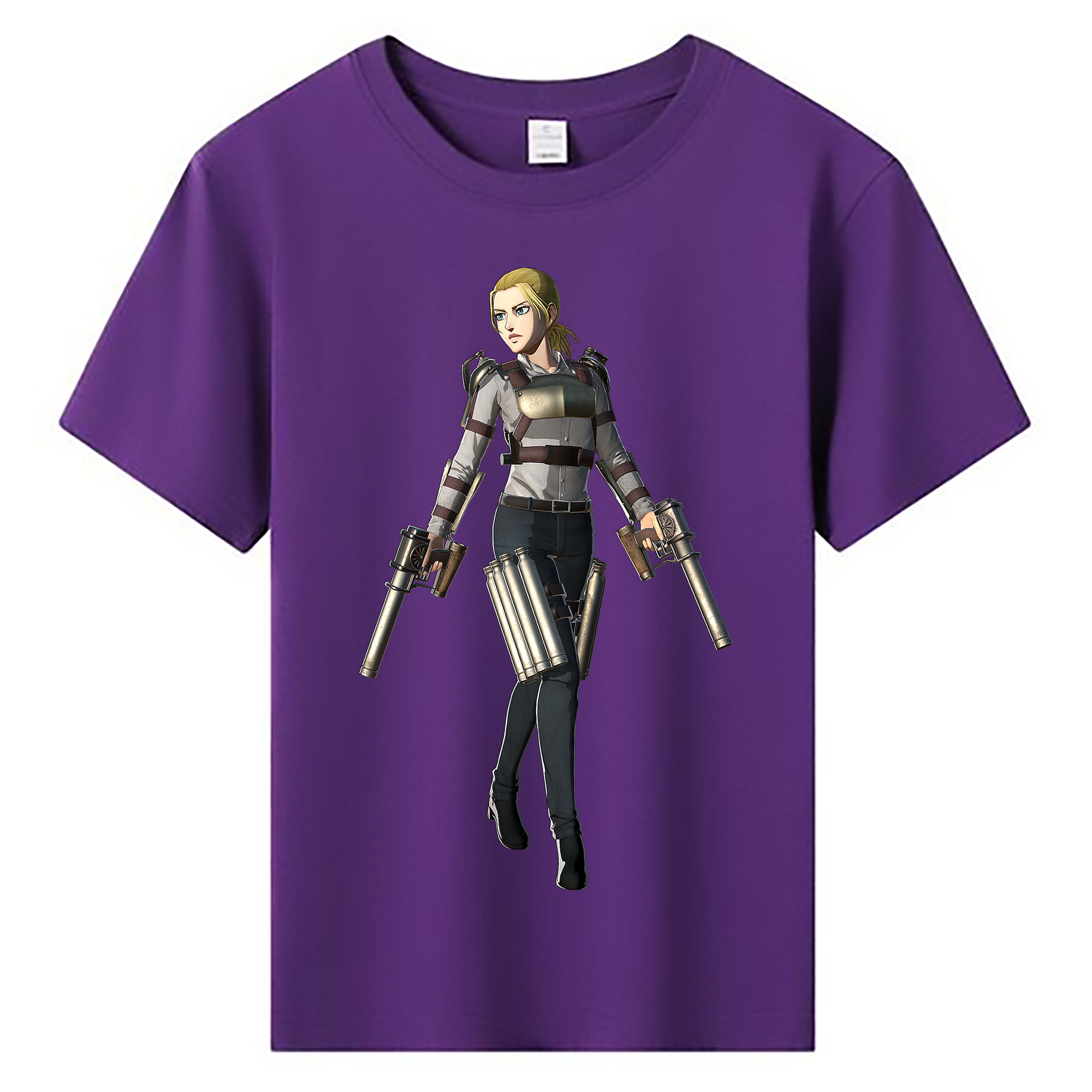 （画像用） 進撃の巨人 Attack on Titan 綿100％キッズTシャツ（フロントプリント）