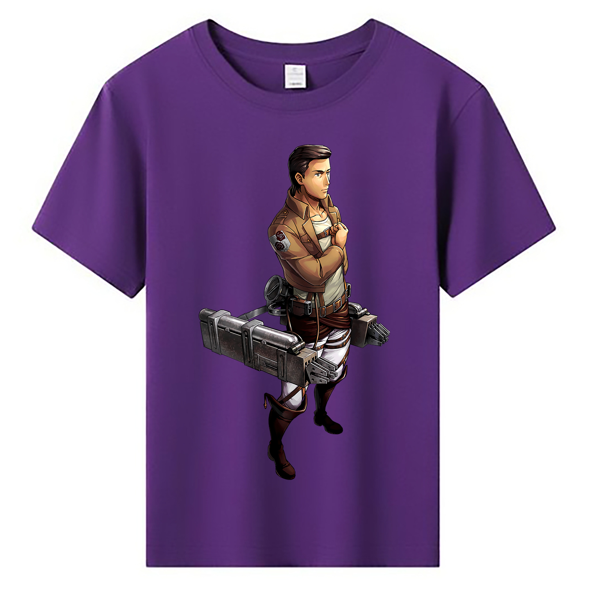 （画像用） 進撃の巨人 Attack on Titan 綿100％キッズTシャツ（フロントプリント）