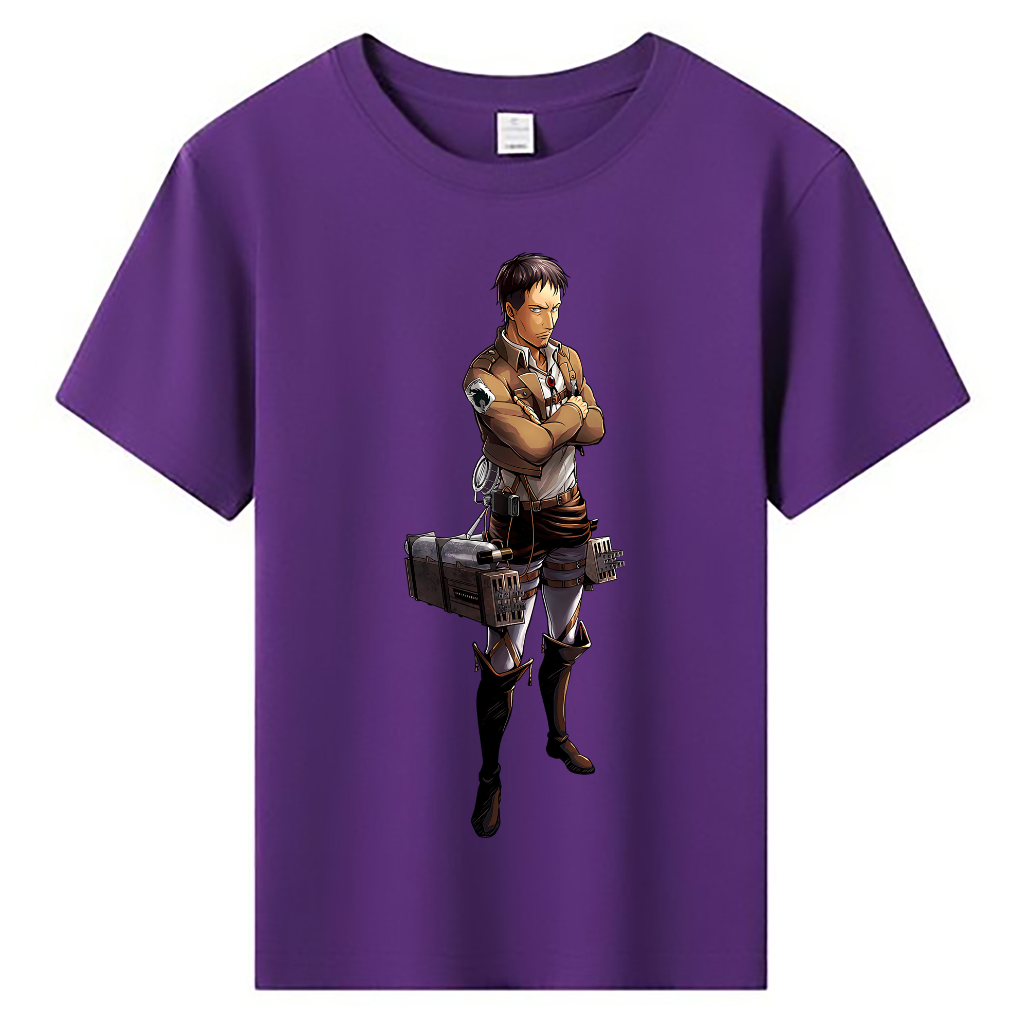 （画像用） 進撃の巨人 Attack on Titan 綿100％キッズTシャツ（フロントプリント）