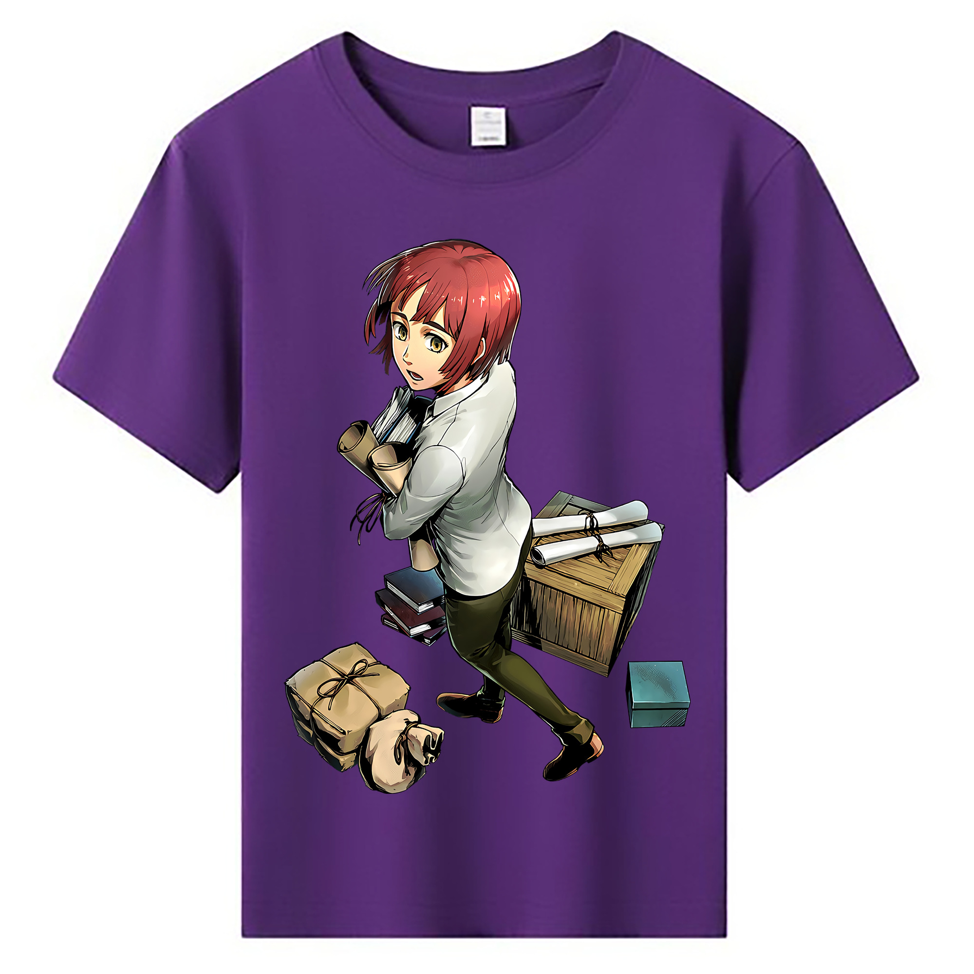 （画像用） 進撃の巨人 Attack on Titan 綿100％キッズTシャツ（フロントプリント）
