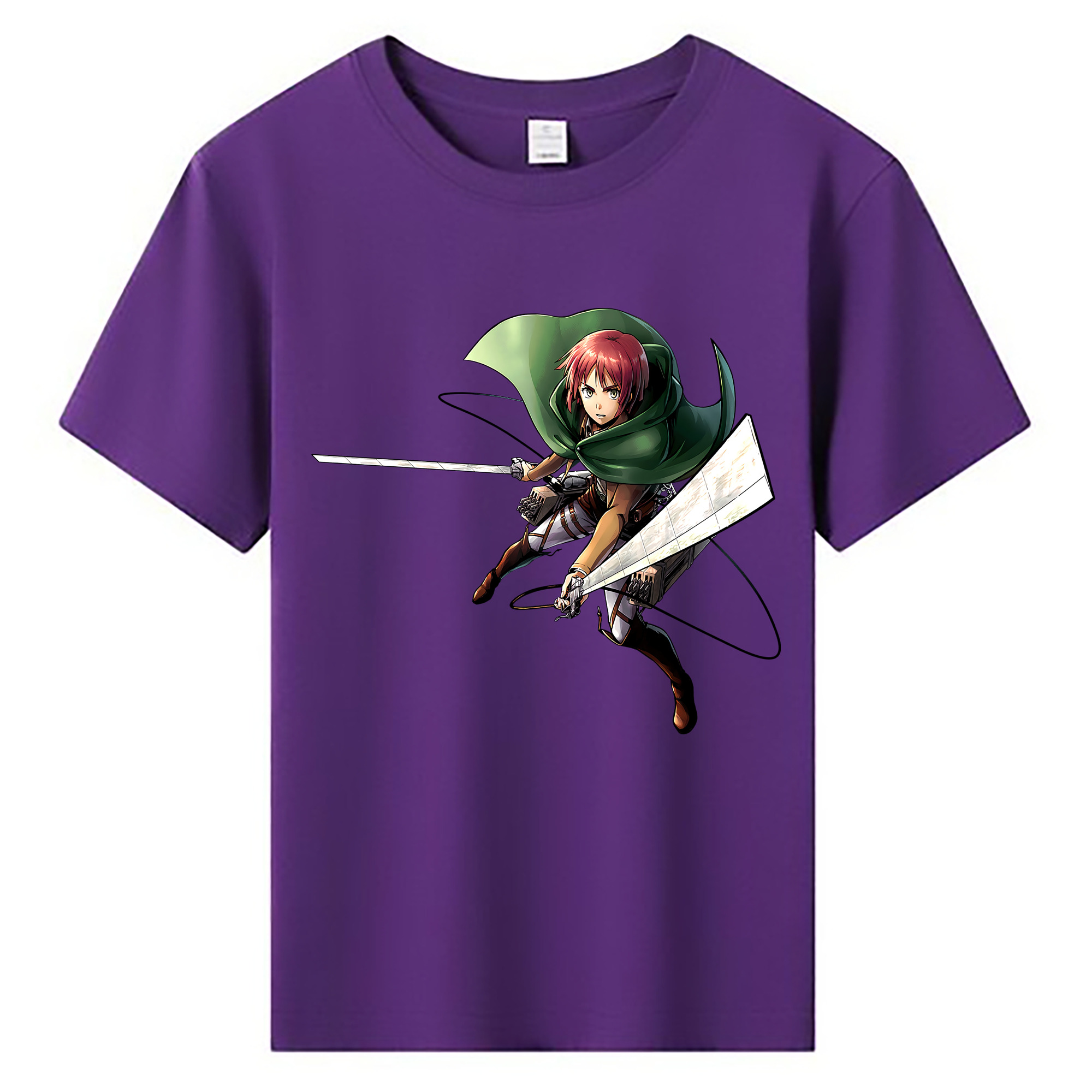 （画像用） 進撃の巨人 Attack on Titan 綿100％キッズTシャツ（フロントプリント）