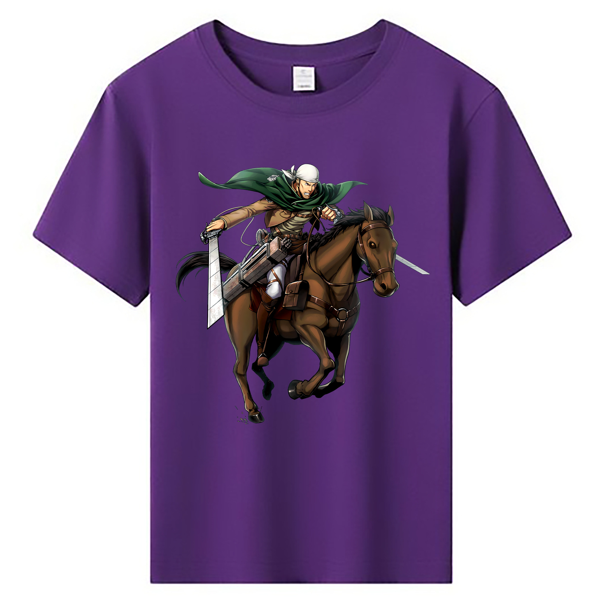 （画像用） 進撃の巨人 Attack on Titan 綿100％キッズTシャツ（フロントプリント）