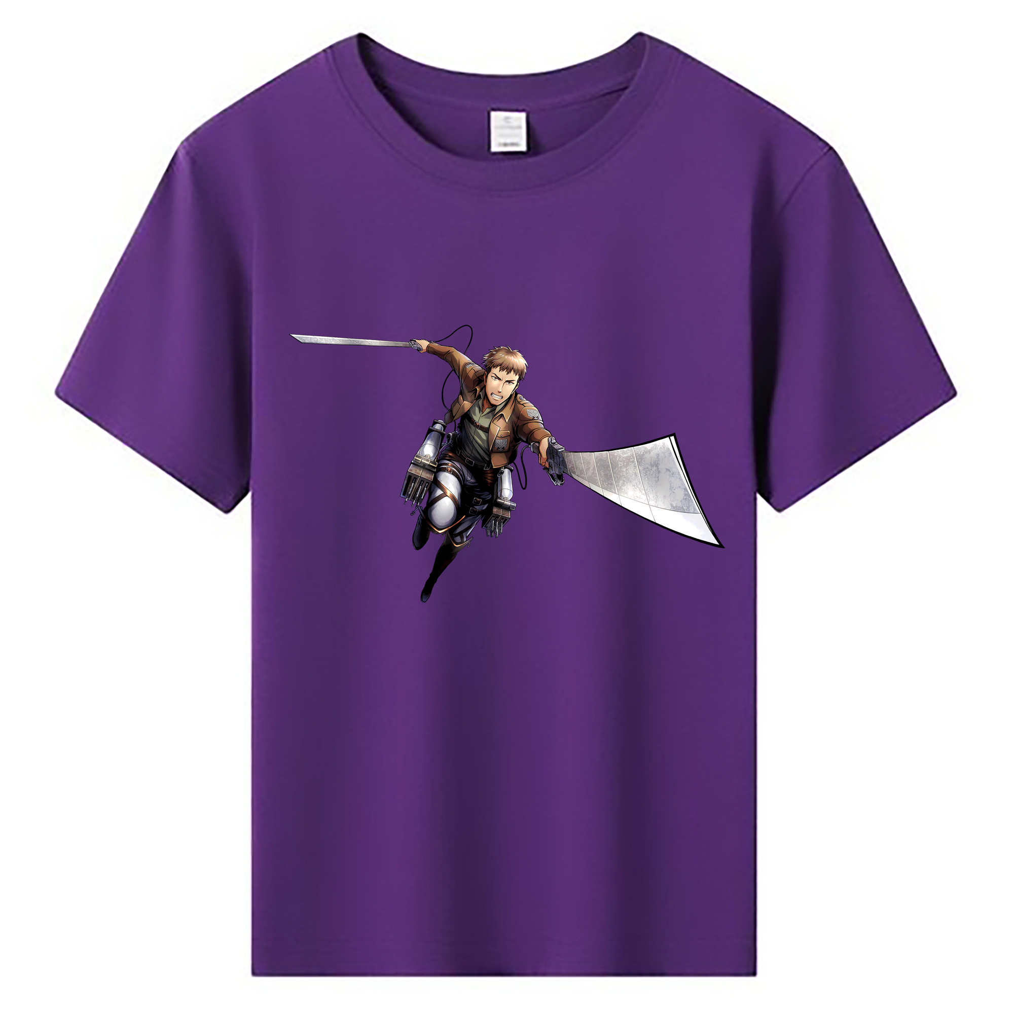 （画像用） 進撃の巨人 Attack on Titan 綿100％キッズTシャツ（フロントプリント）