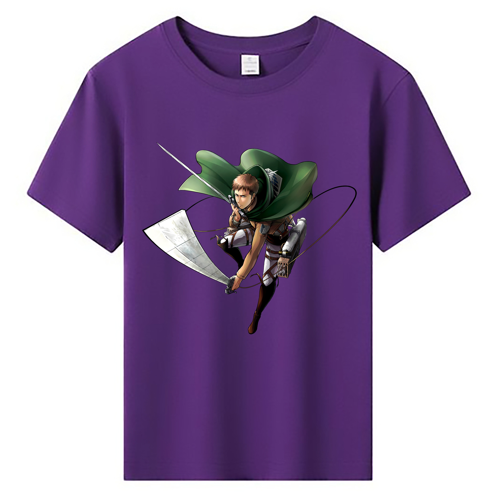（画像用） 進撃の巨人 Attack on Titan 綿100％キッズTシャツ（フロントプリント）
