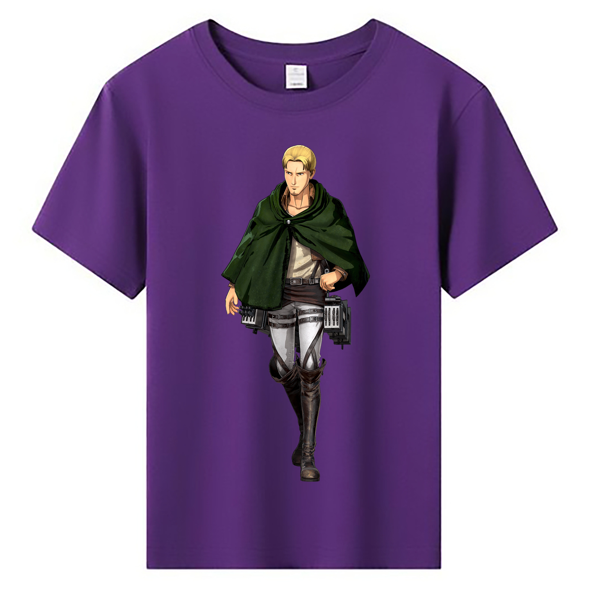 （画像用） 進撃の巨人 Attack on Titan 綿100％キッズTシャツ（フロントプリント）