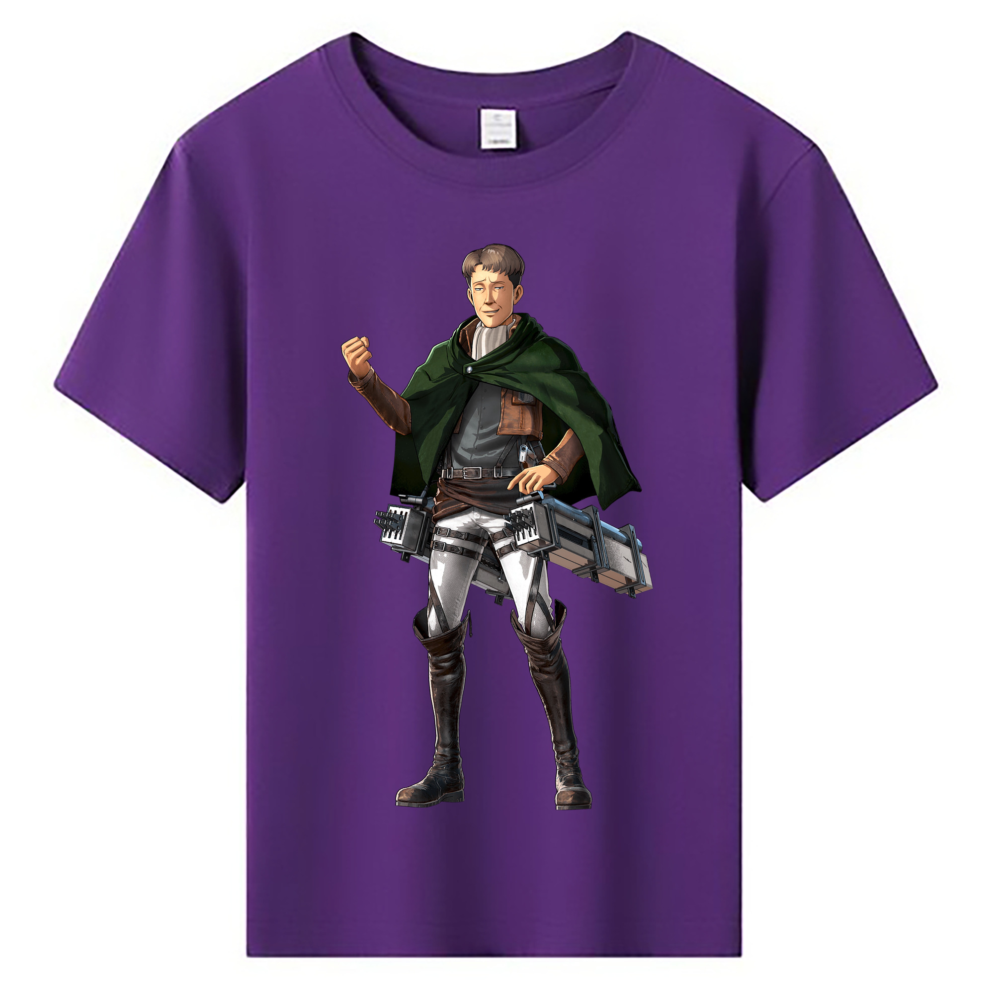 （画像用） 進撃の巨人 Attack on Titan 綿100％キッズTシャツ（フロントプリント）