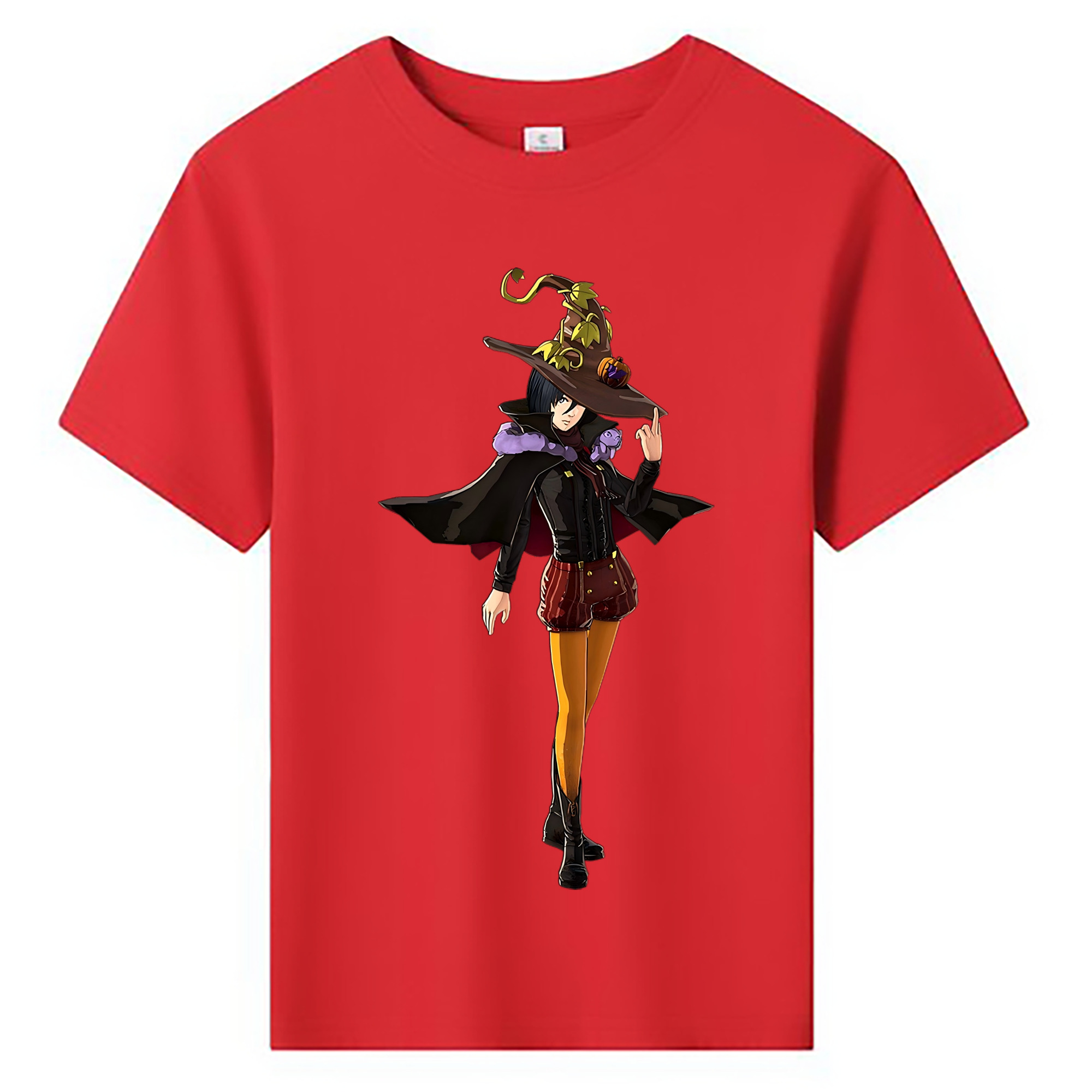 （画像用） 進撃の巨人 ミカサ·アッカーマン Attack on Titan Mikasa Ackerman 綿100％キッズTシャツ（フロントプリント）
