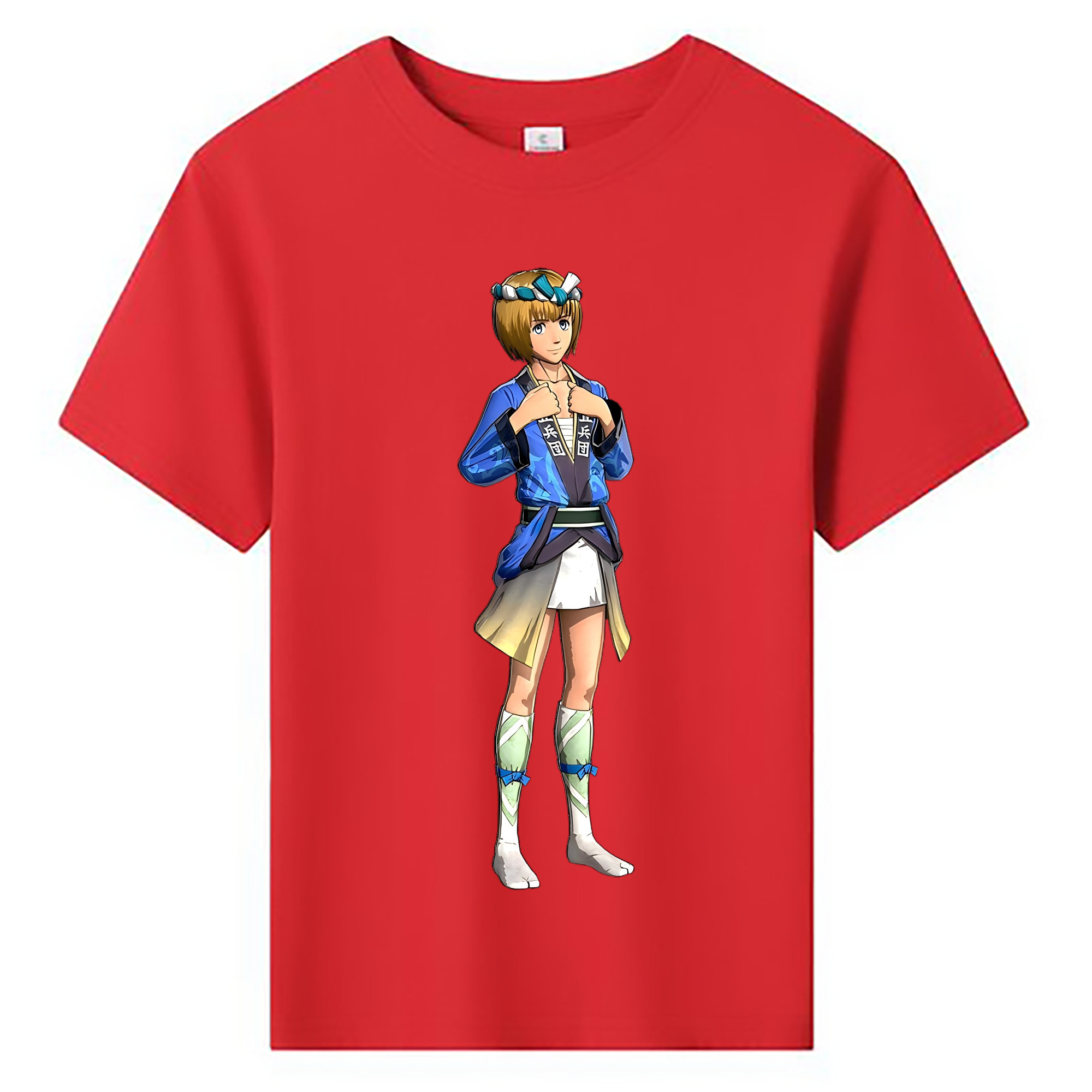 （画像用） 進撃の巨人 アルミン·アルレルト Attack on Titan Armin Arlert 綿100％キッズTシャツ（フロントプリント）