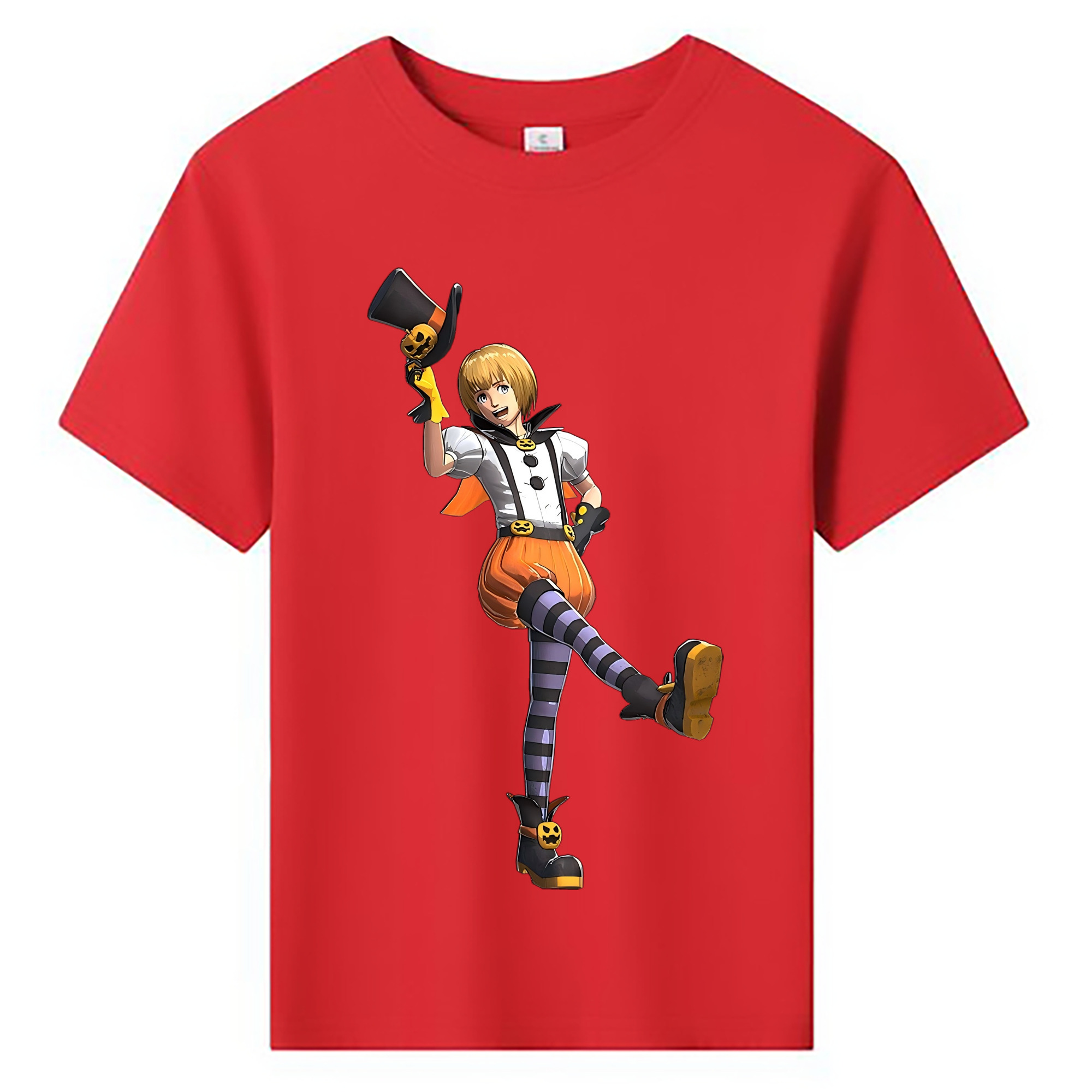 （画像用） 進撃の巨人 アルミン·アルレルト Attack on Titan Armin Arlert 綿100％キッズTシャツ（フロントプリント）